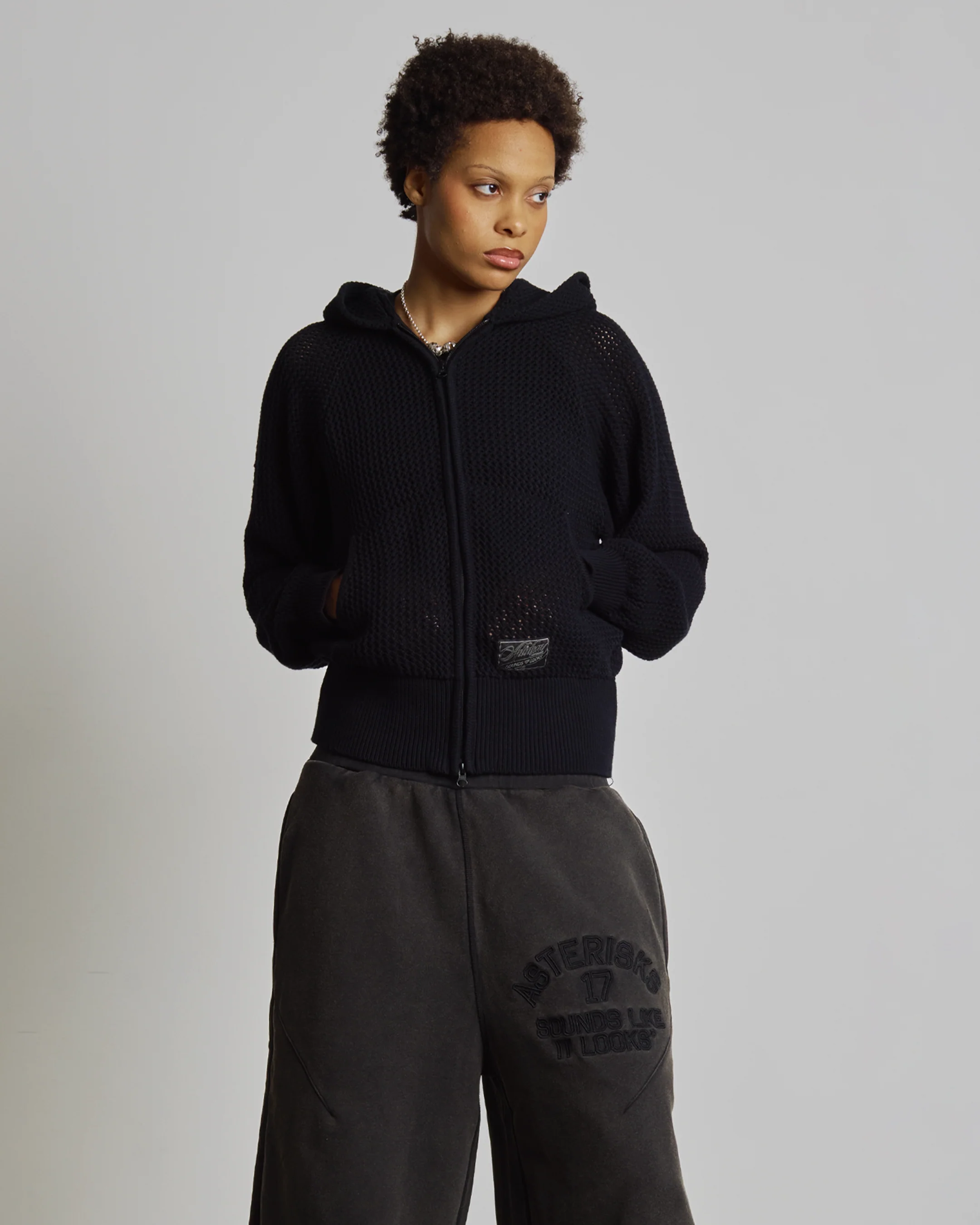 Crochet Knit Hoodie - Image 10