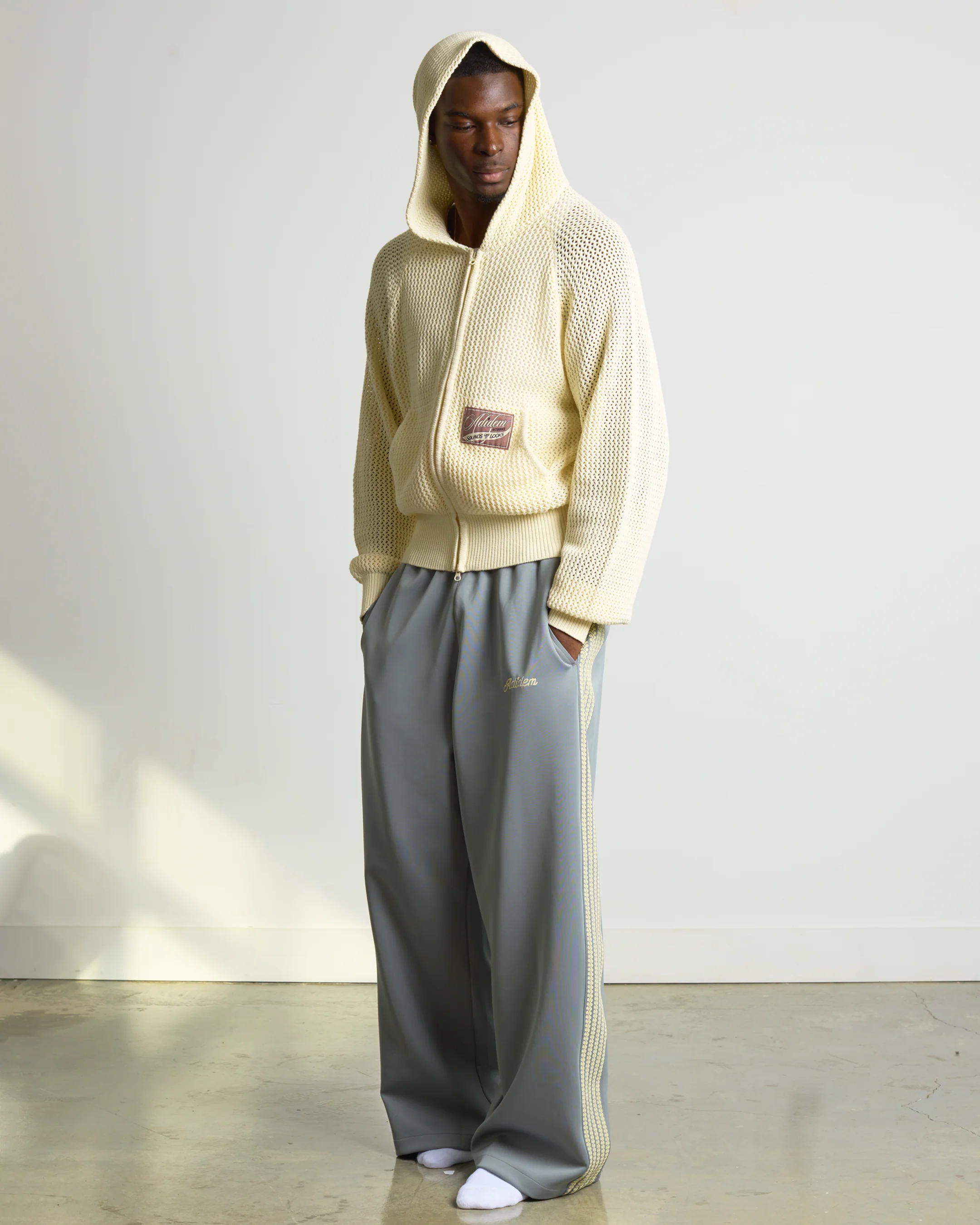 Crochet Knit Hoodie - Image 11
