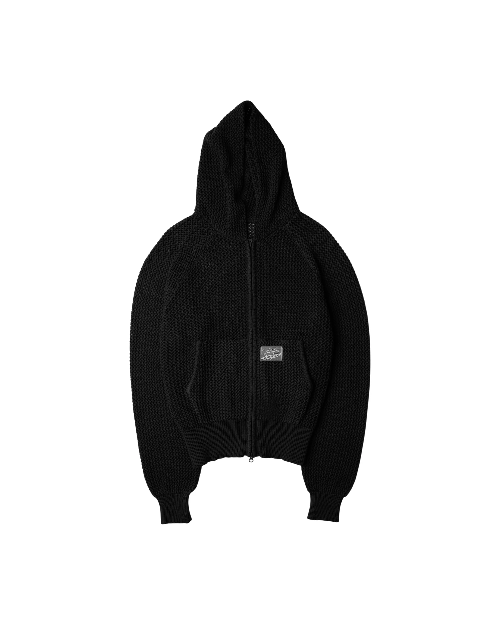 Crochet Knit Hoodie - Image 3