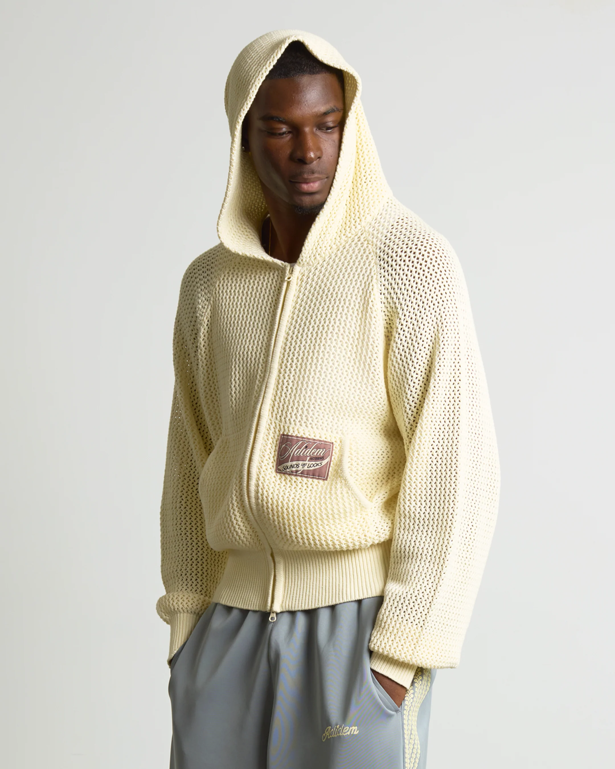 Crochet Knit Hoodie - Image 7