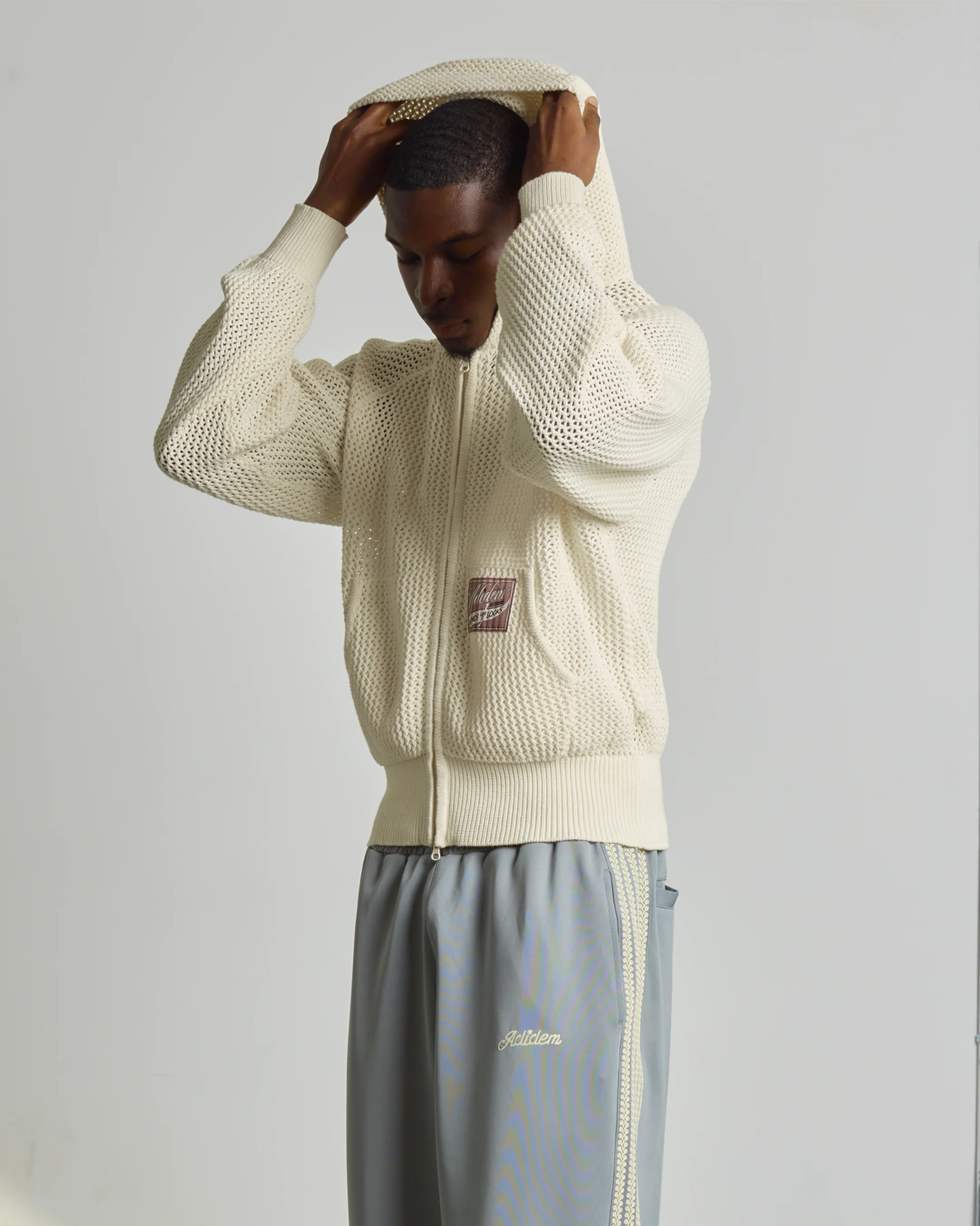 Crochet Knit Hoodie - Image 8