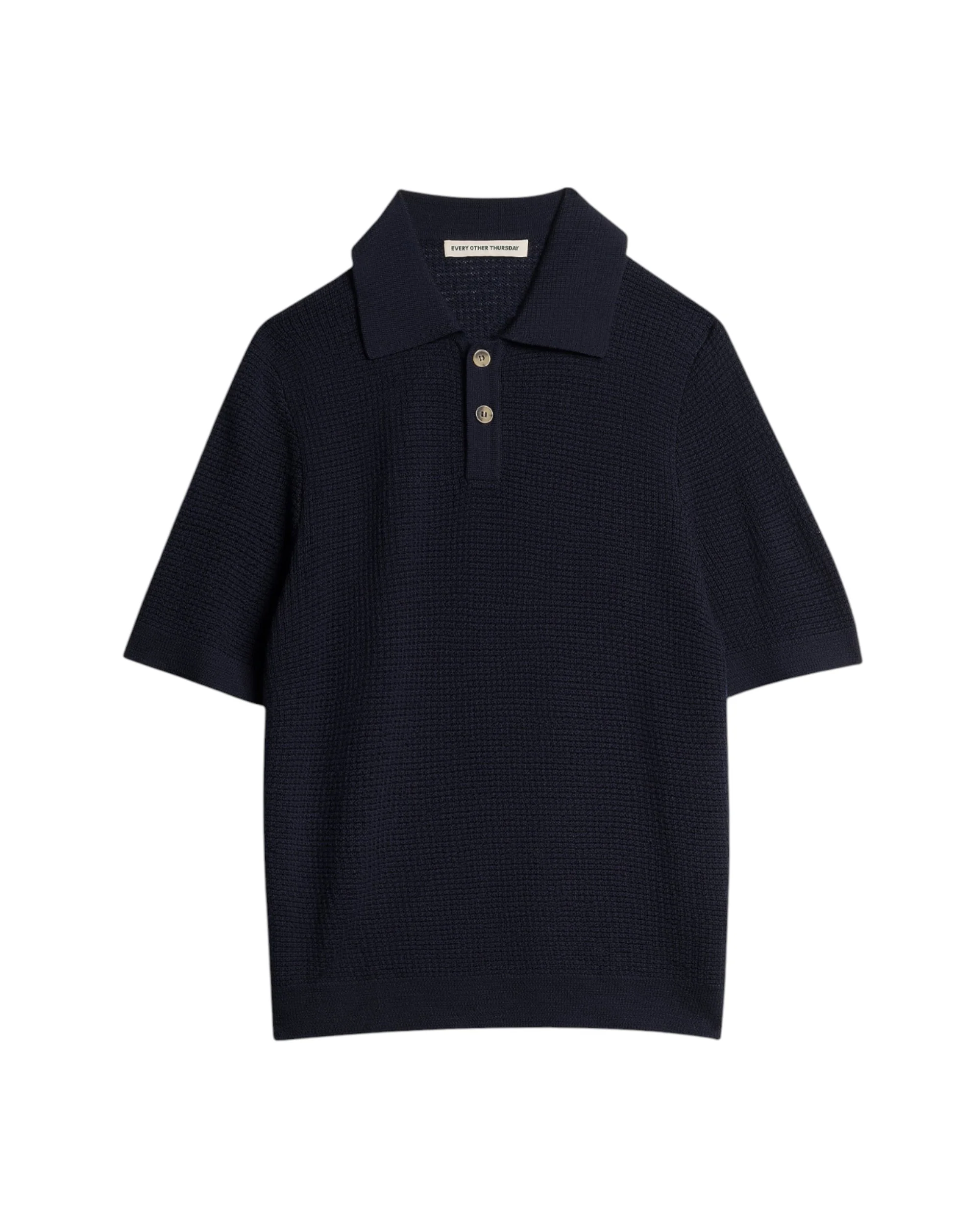Crochet Knit Polo - Image 6