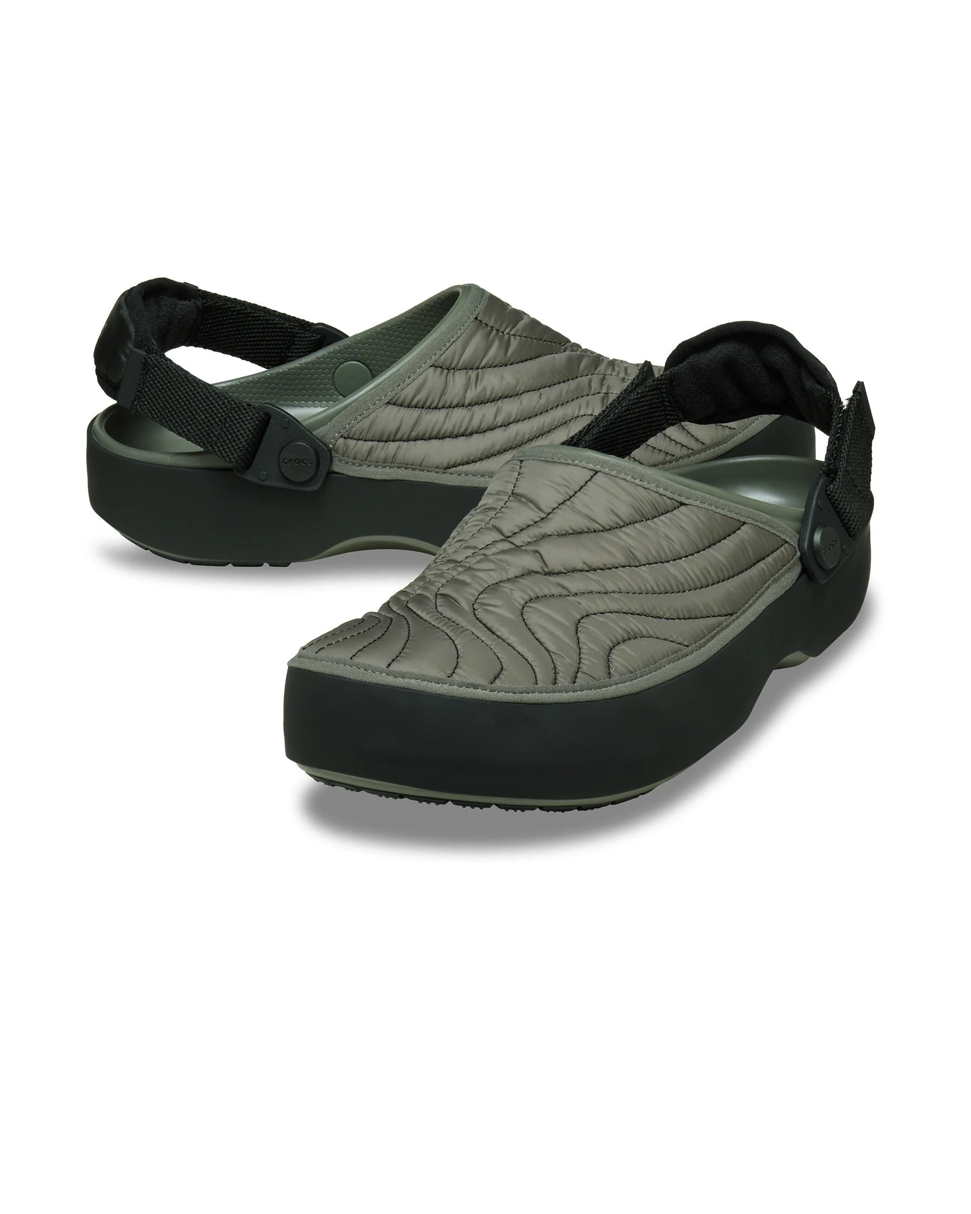 CROCS CLASSIC ELEVATED CLOG GREY - Image 3