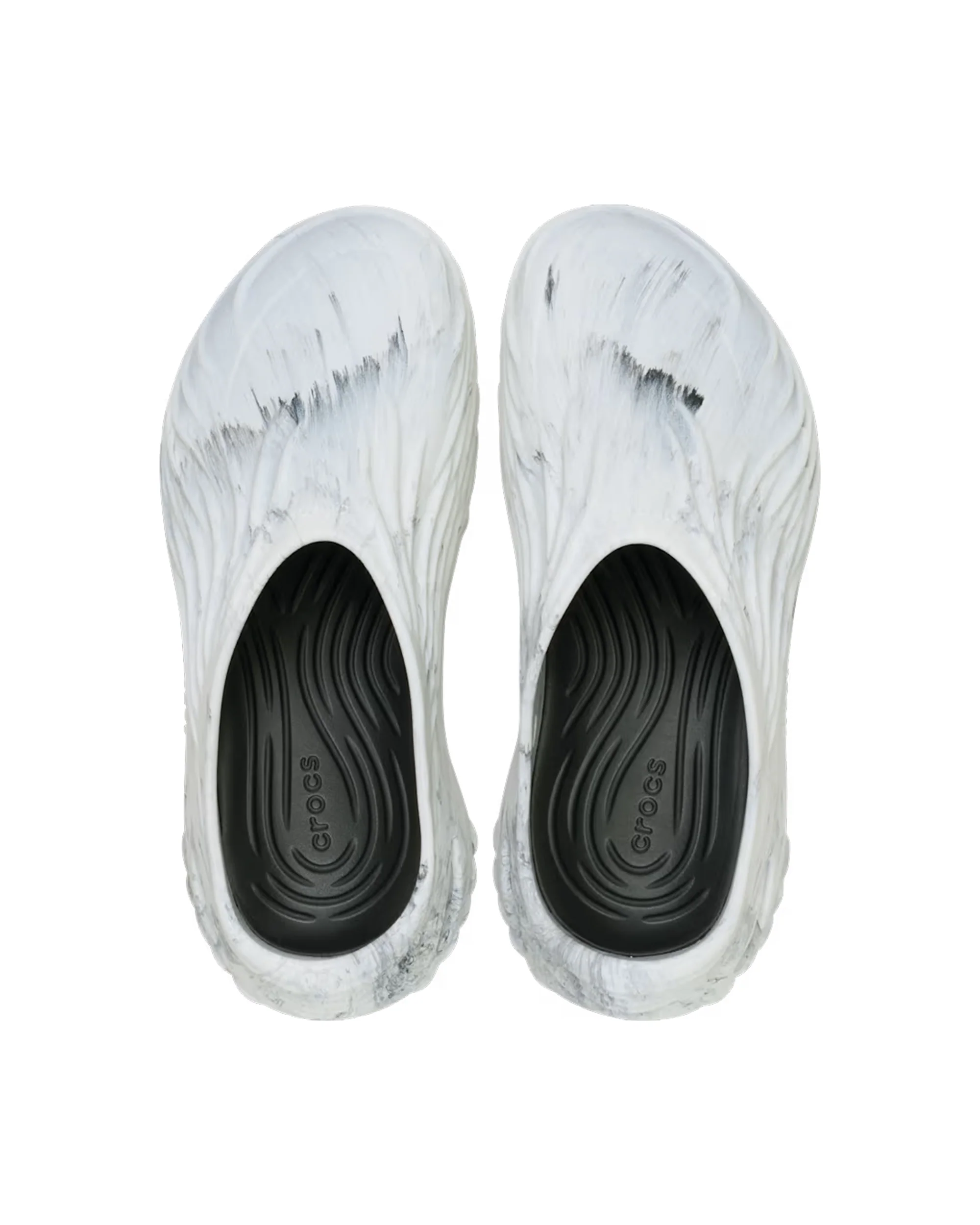 CROCS ECHO WAVE MARBLED BLACK/WHITE - Image 5