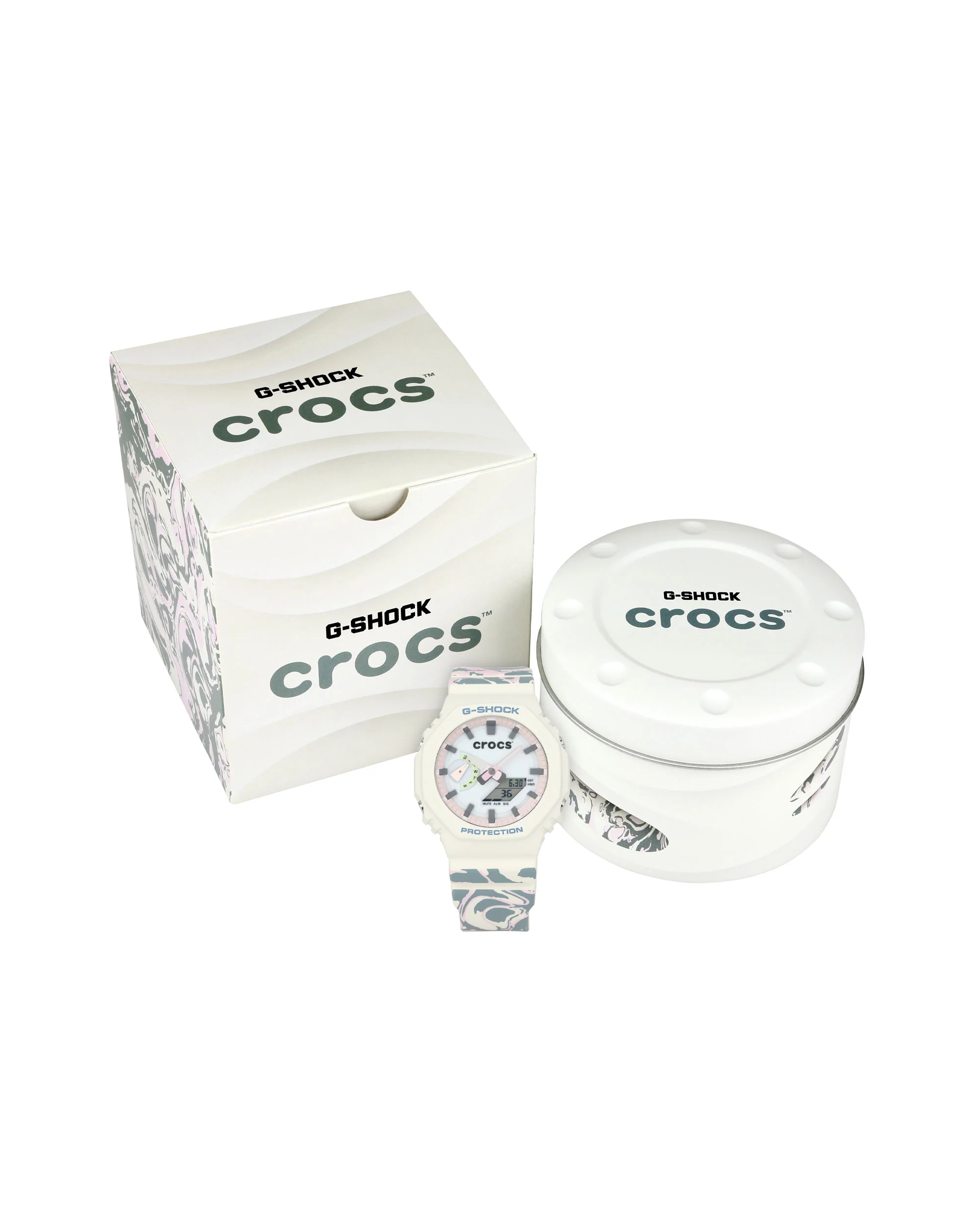 CROCS X GSHOCK ECHO WAVE BUNDLE CREAM - Image 12