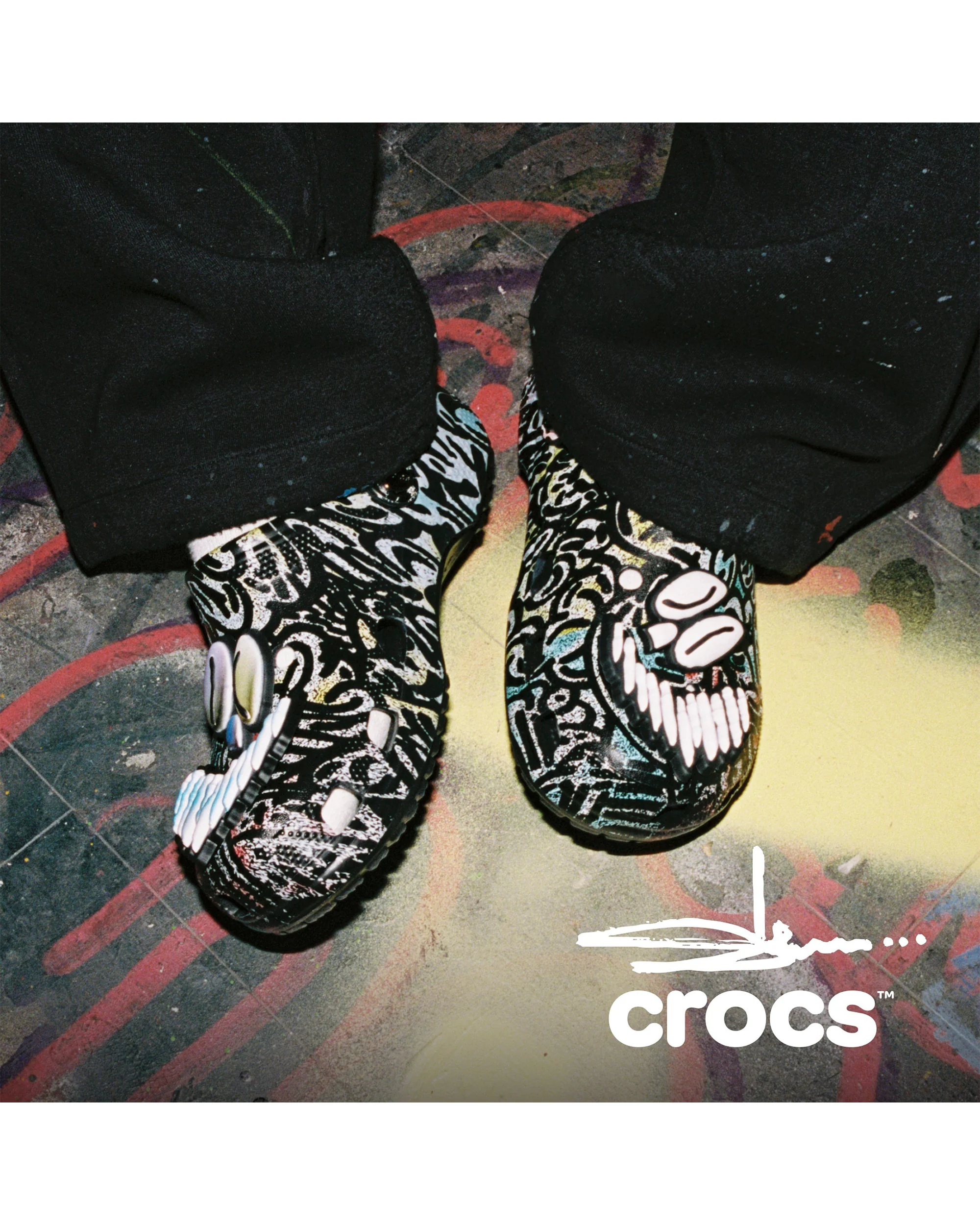CROCS X SLAWN CLASSIC CLOG MULTI - Image 6