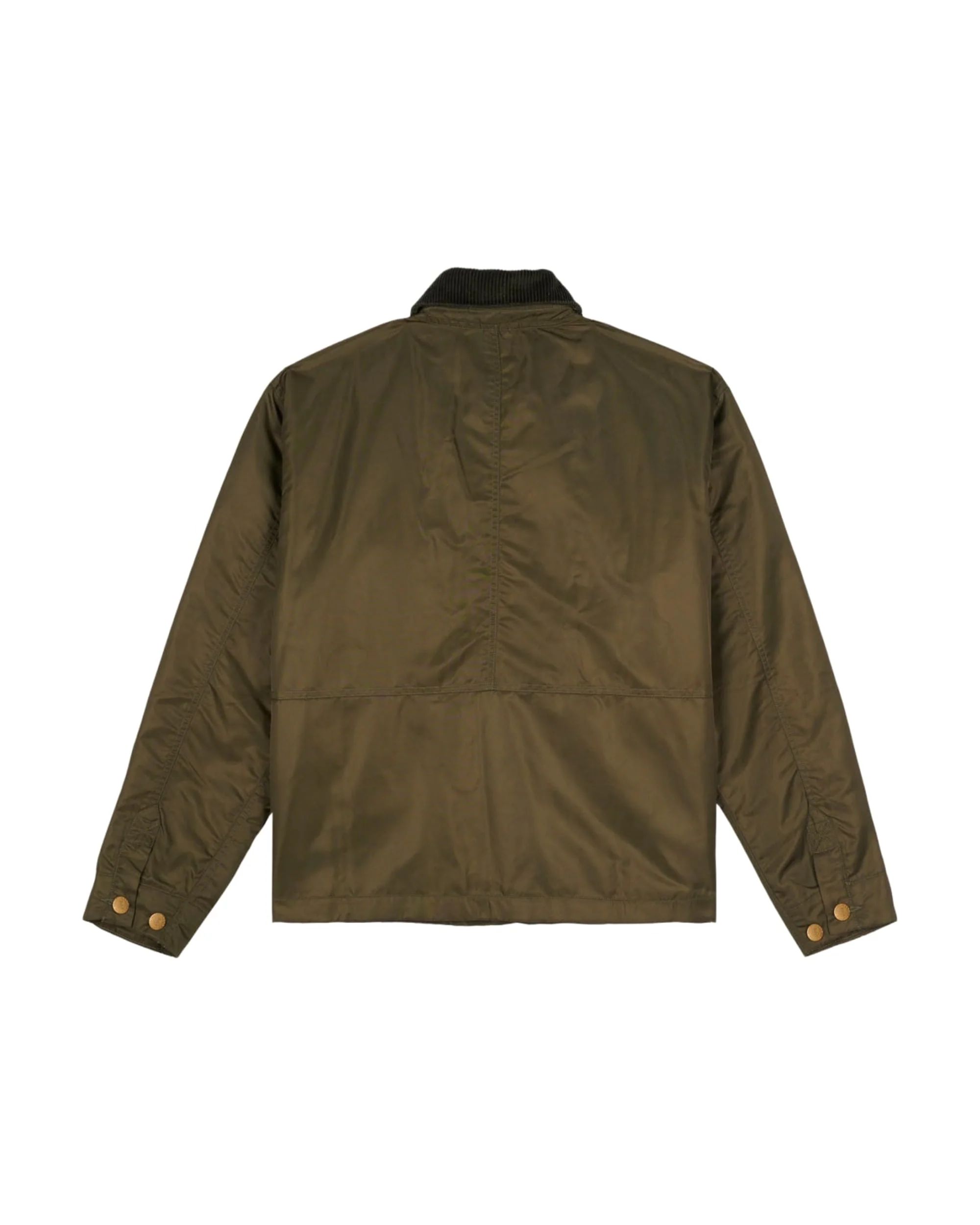 Cropped Chore Jacket - Green - Image 3