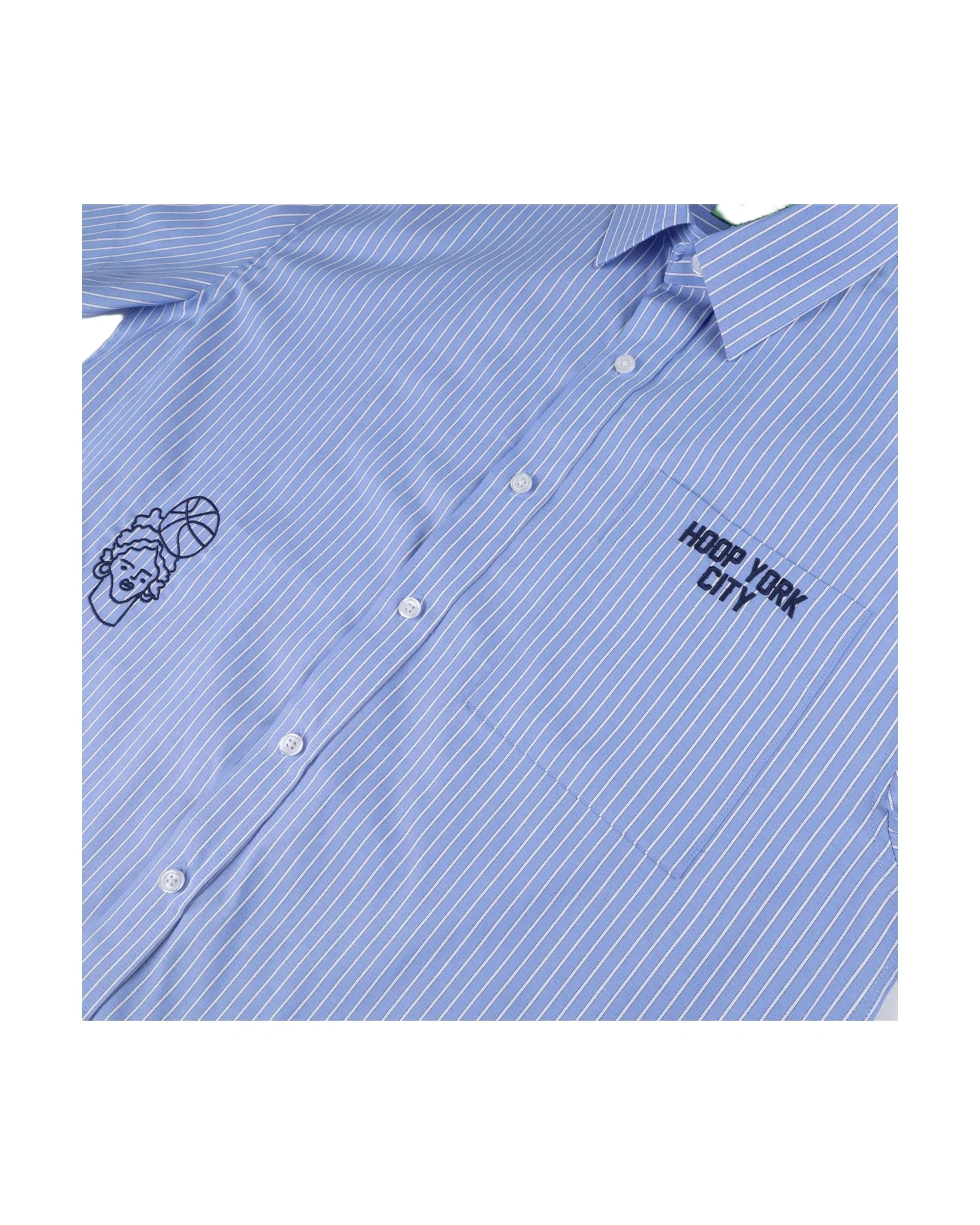 Cropped Poplin Dress Shirt - Image 6