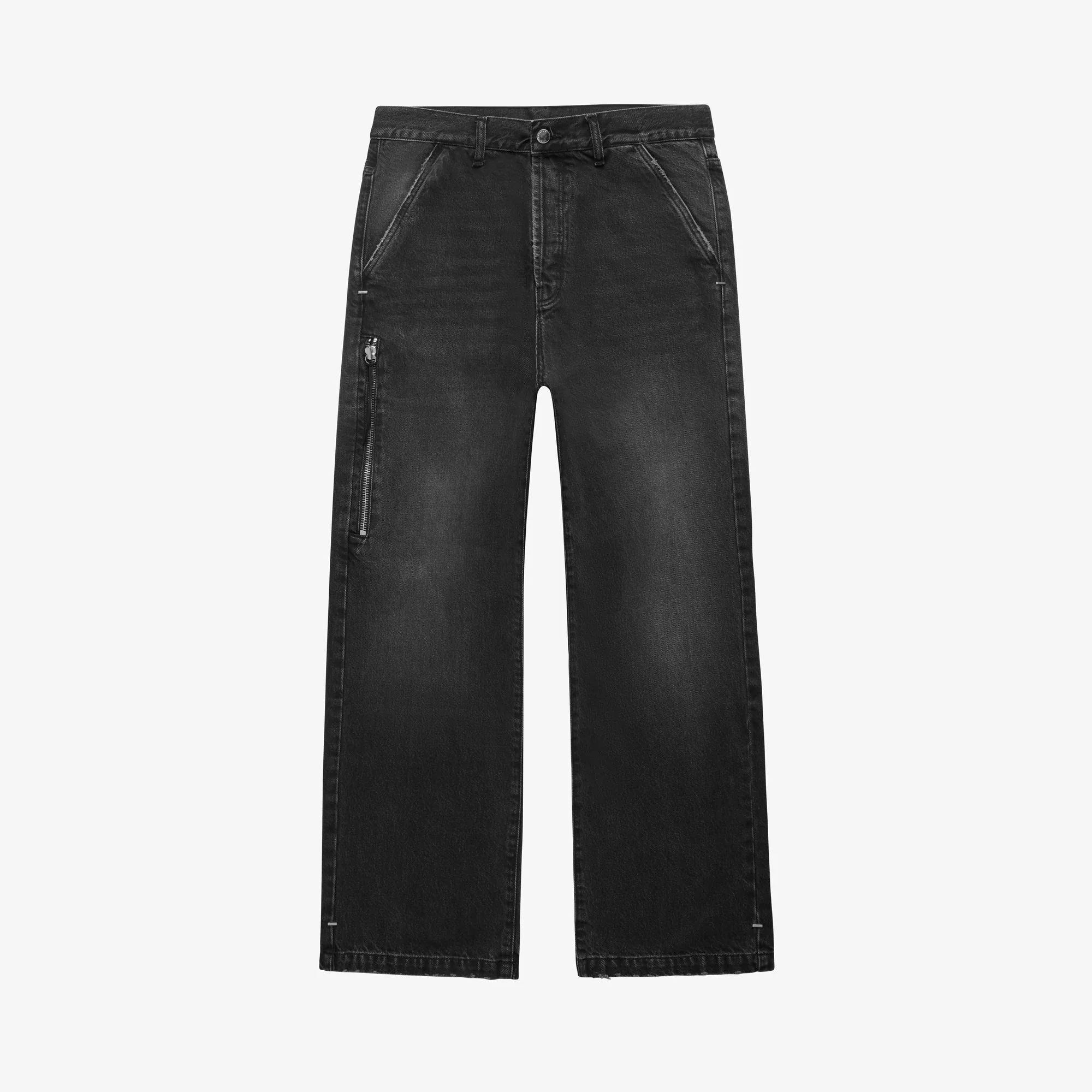 CROSS POCKET PHRASE JEANS - Image 8