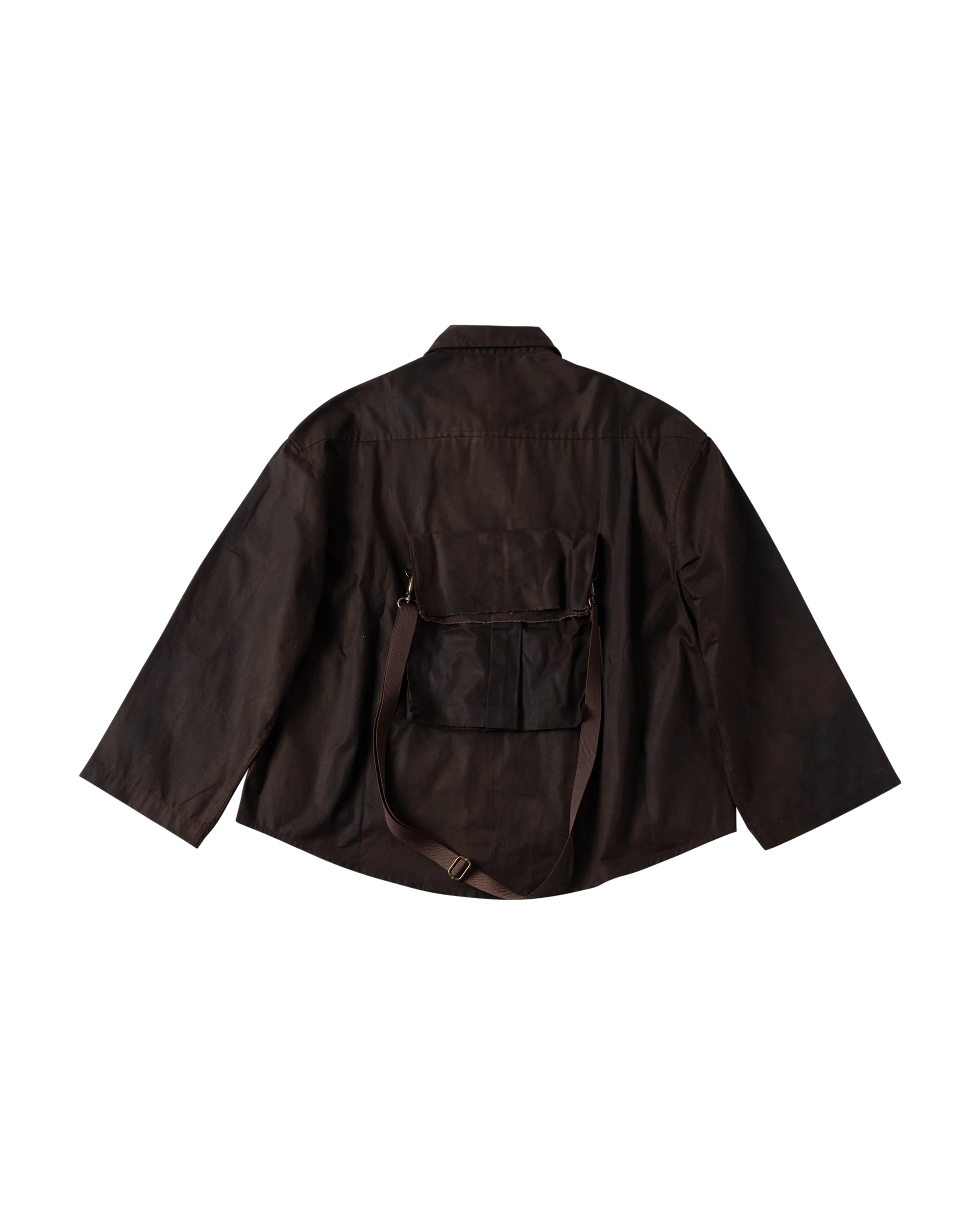 Crossbody Bag Overshirt - Waxed - Image 2