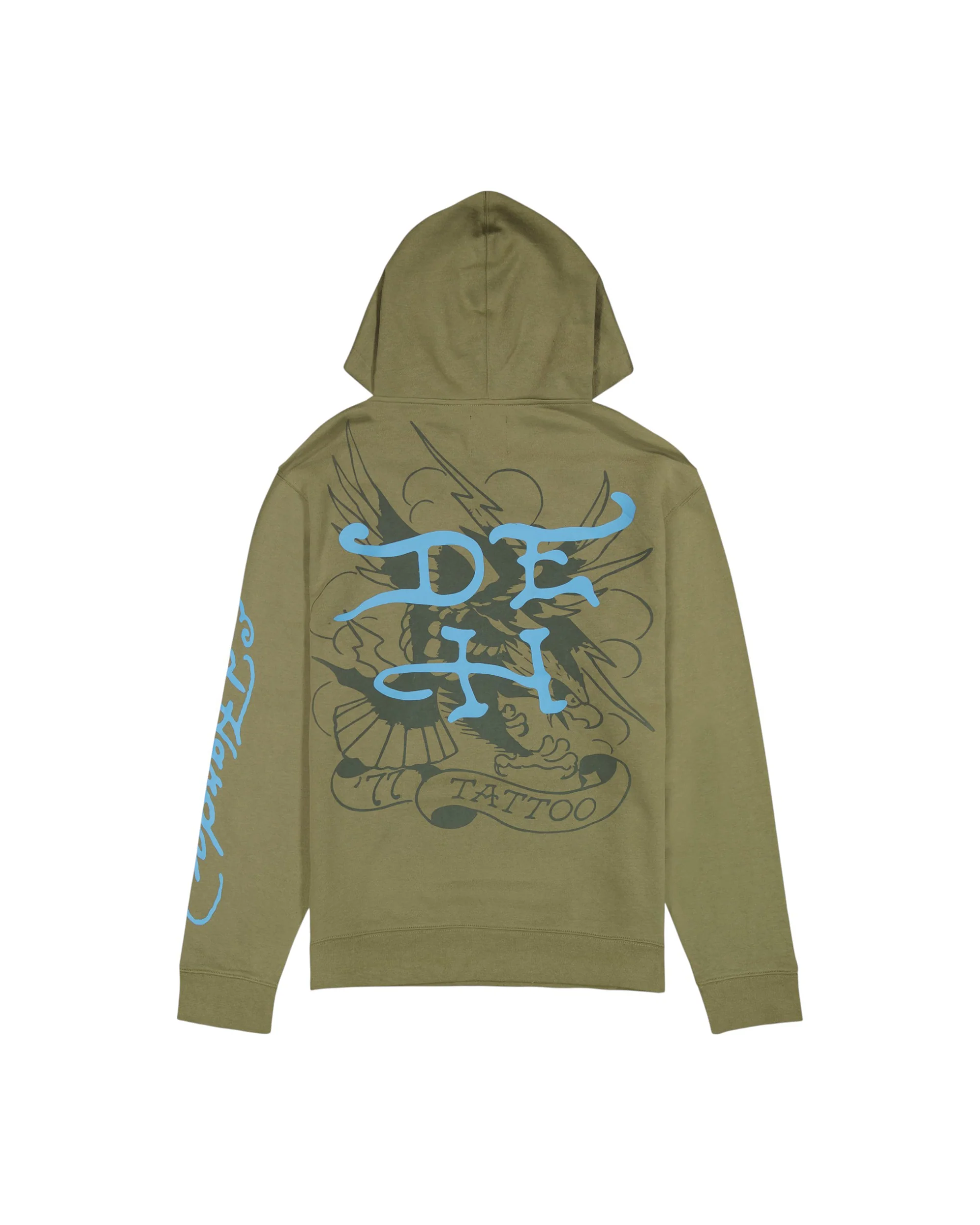 Crouching Panther Mens Hoodie - Image 2