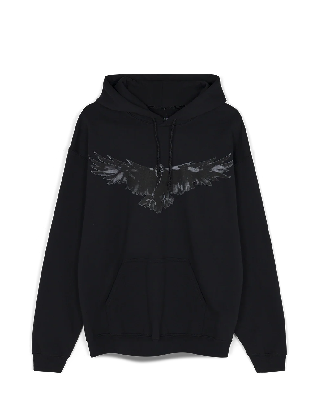 CROW HOODIE (BLACK)