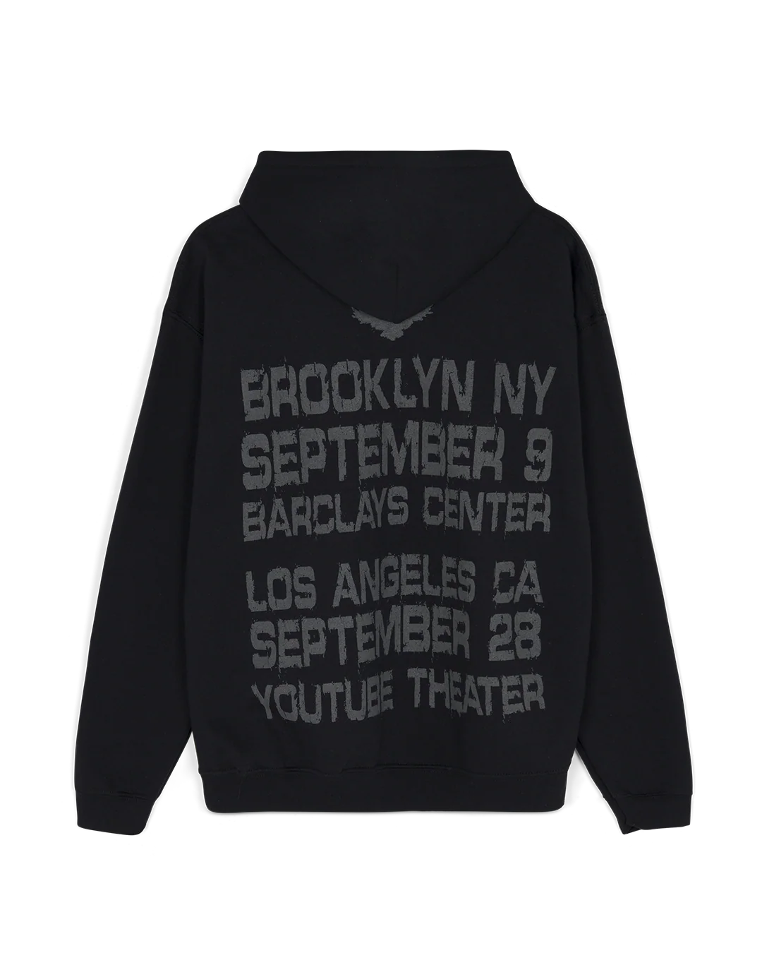 CROW HOODIE (BLACK) - Image 2