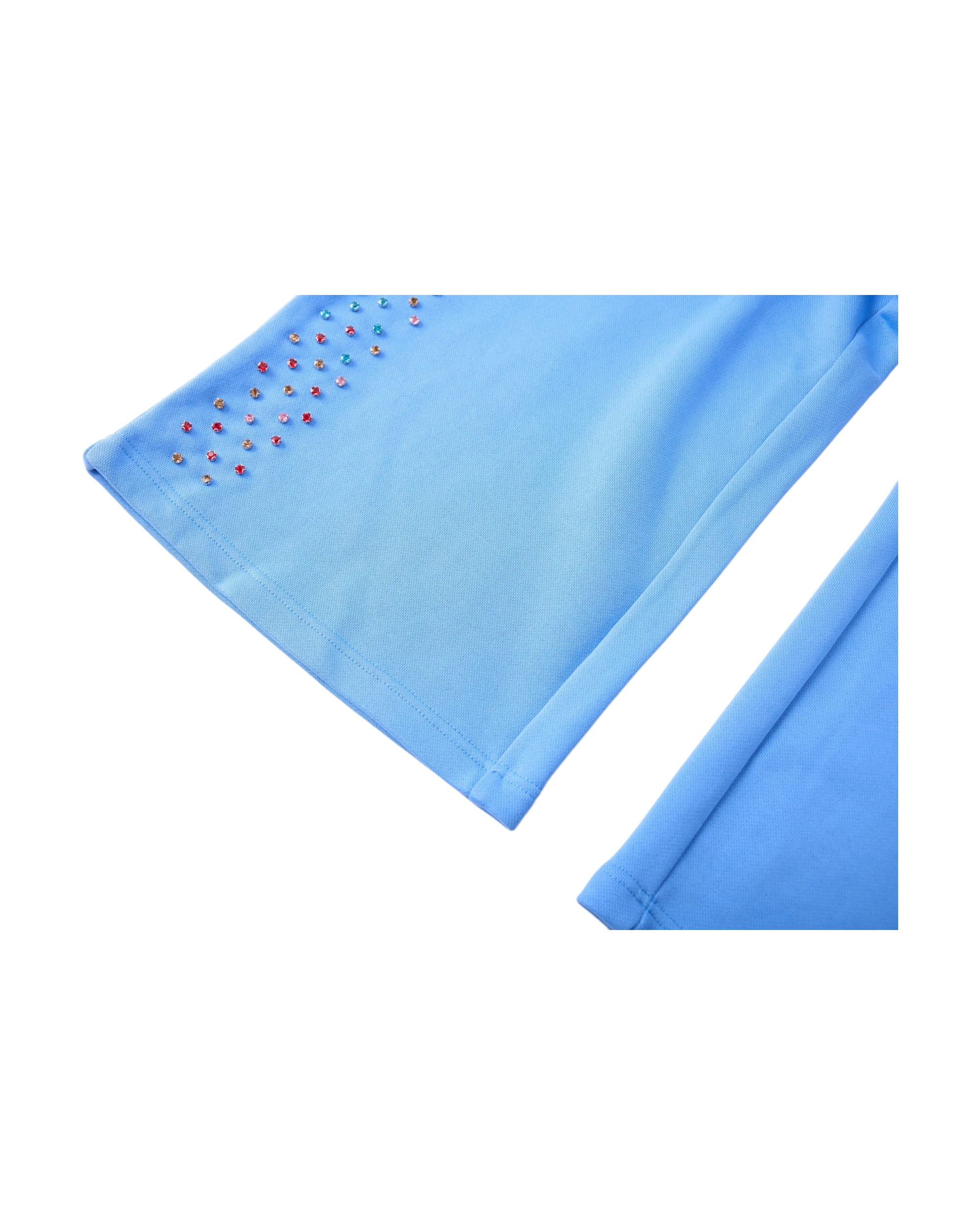 CRYSTAL CACTUS SWEATS - BABY BLUE - Image 9