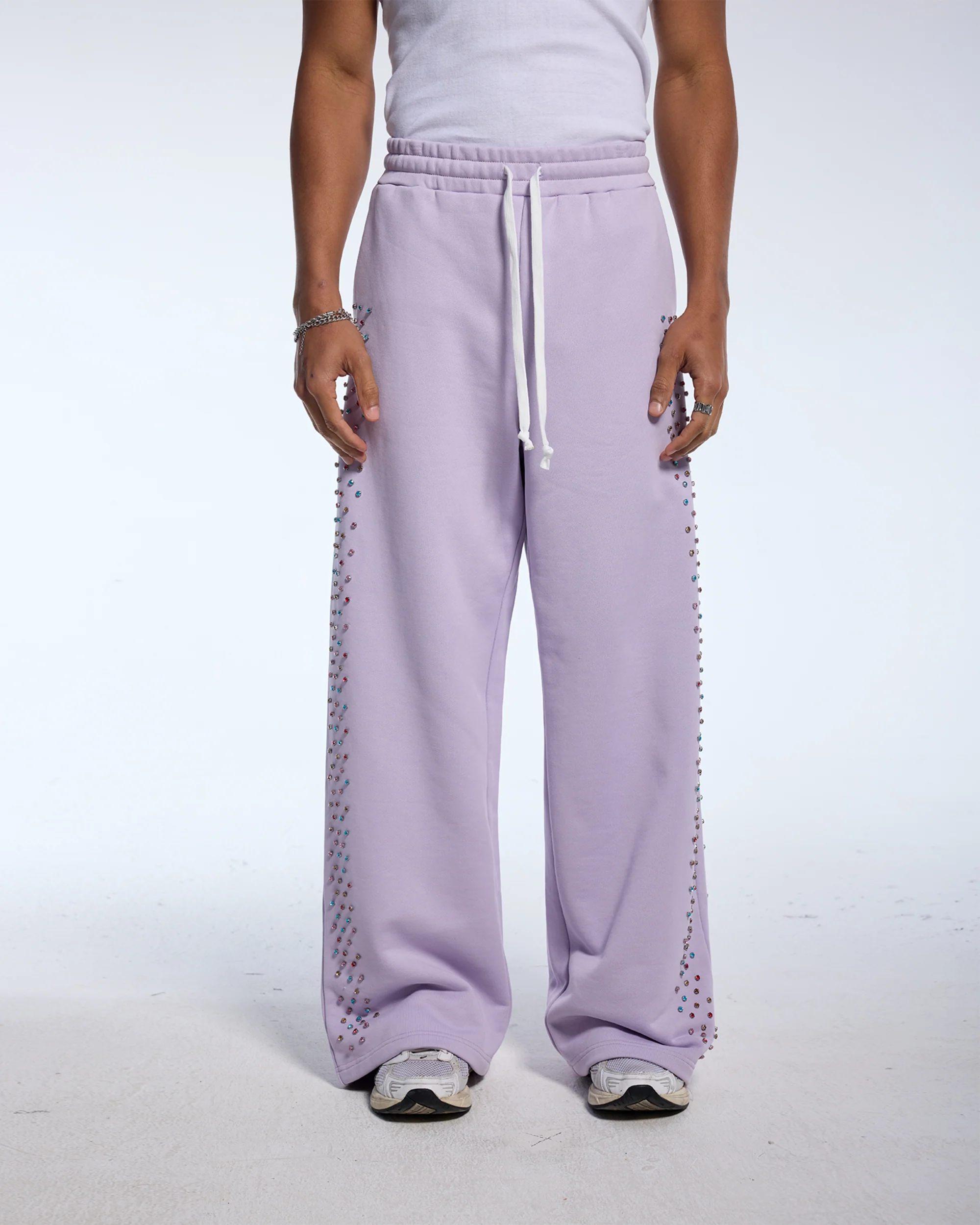 CRYSTAL CACTUS SWEATS - LAVENDER - Image 2