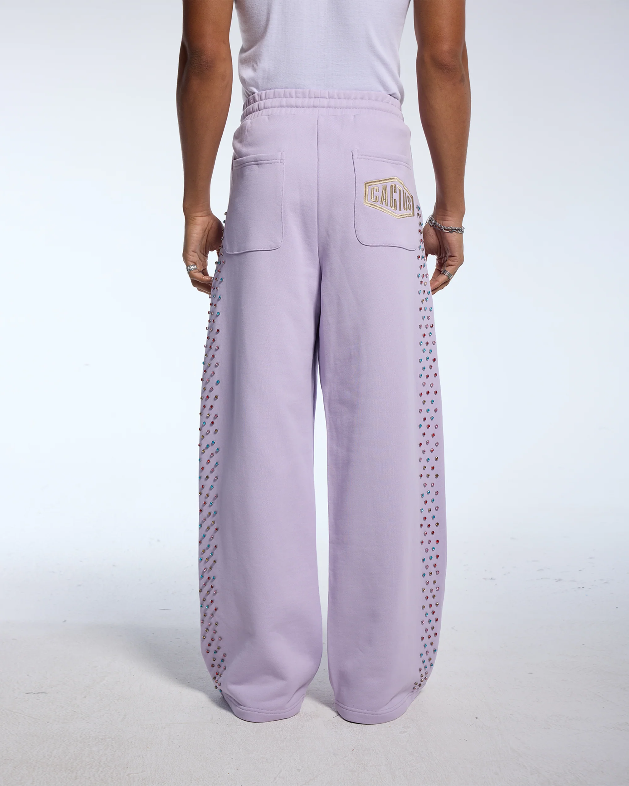 CRYSTAL CACTUS SWEATS - LAVENDER - Image 4