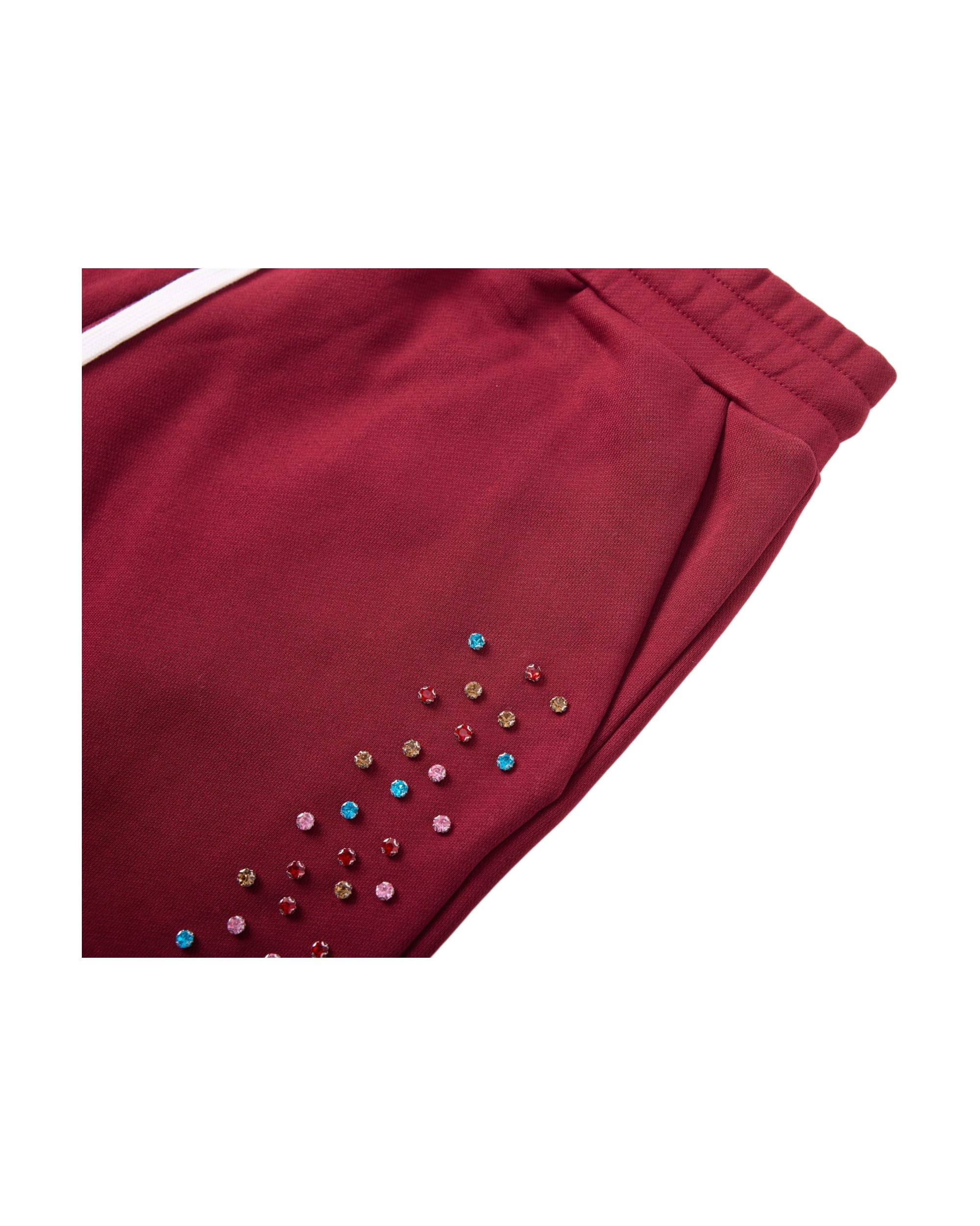 CRYSTAL CACTUS SWEATS - MAROON - Image 10