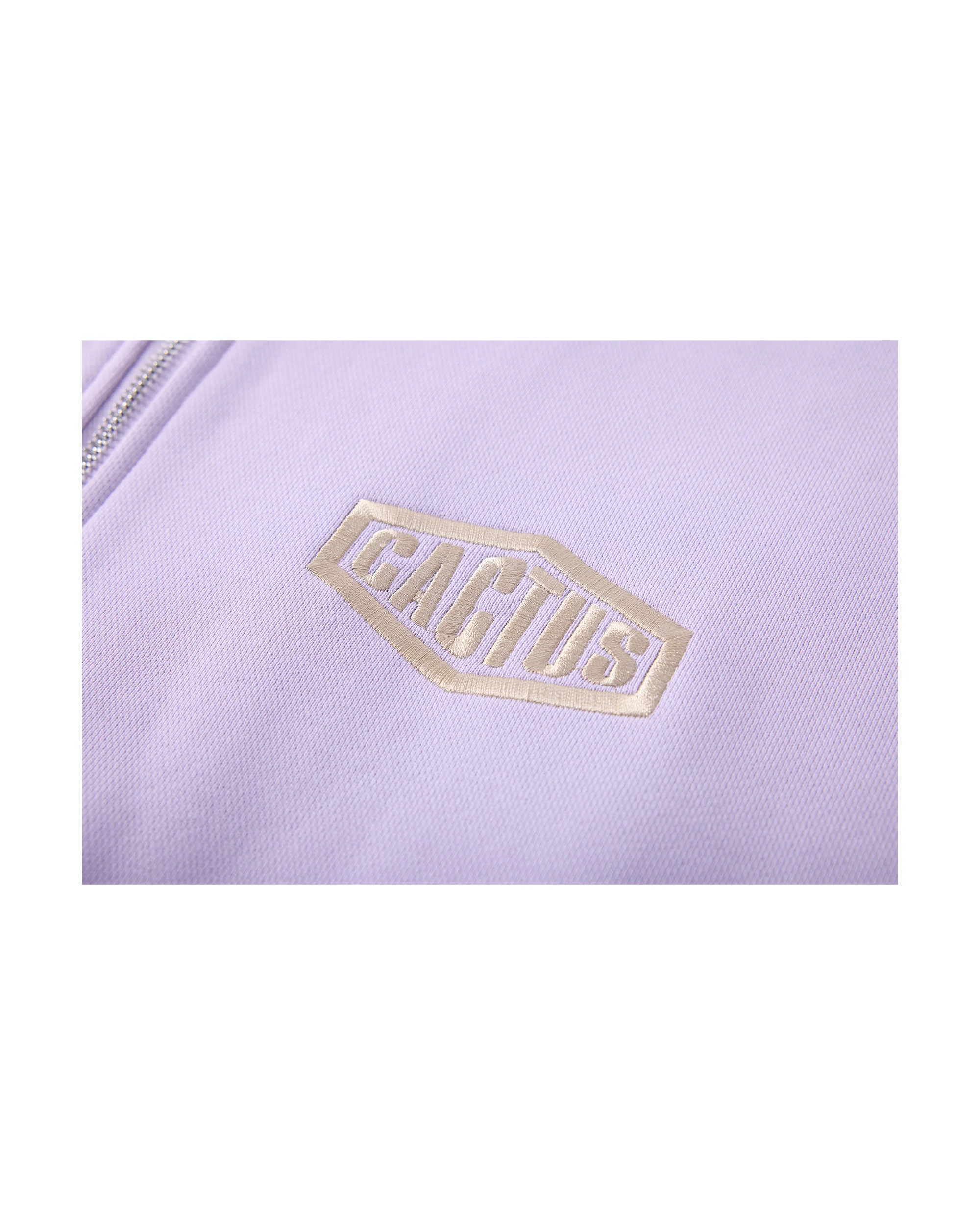 CRYSTAL CACTUS ZIP HOODIE - LAVENDER - Image 11