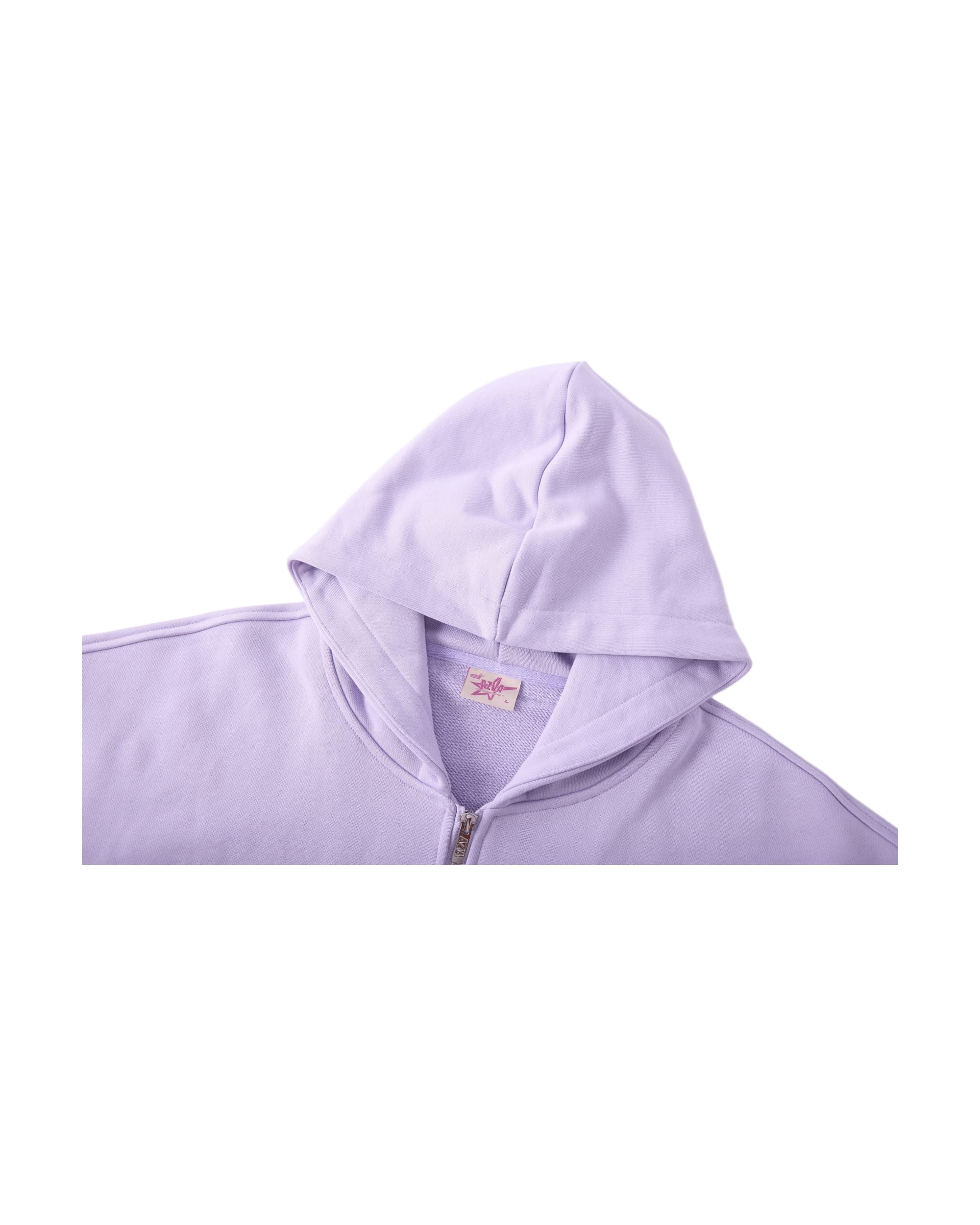 CRYSTAL CACTUS ZIP HOODIE - LAVENDER - Image 6