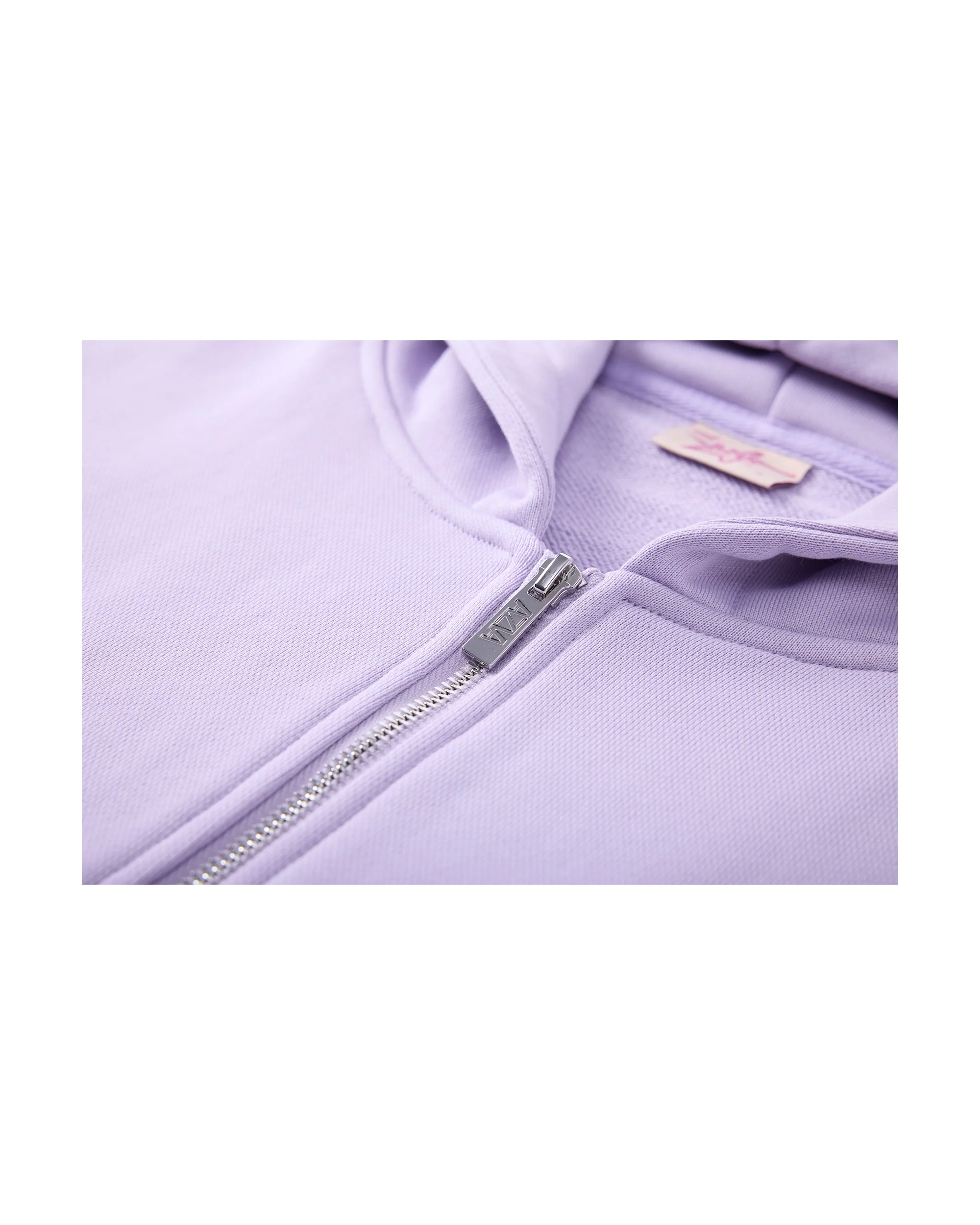 CRYSTAL CACTUS ZIP HOODIE - LAVENDER - Image 7