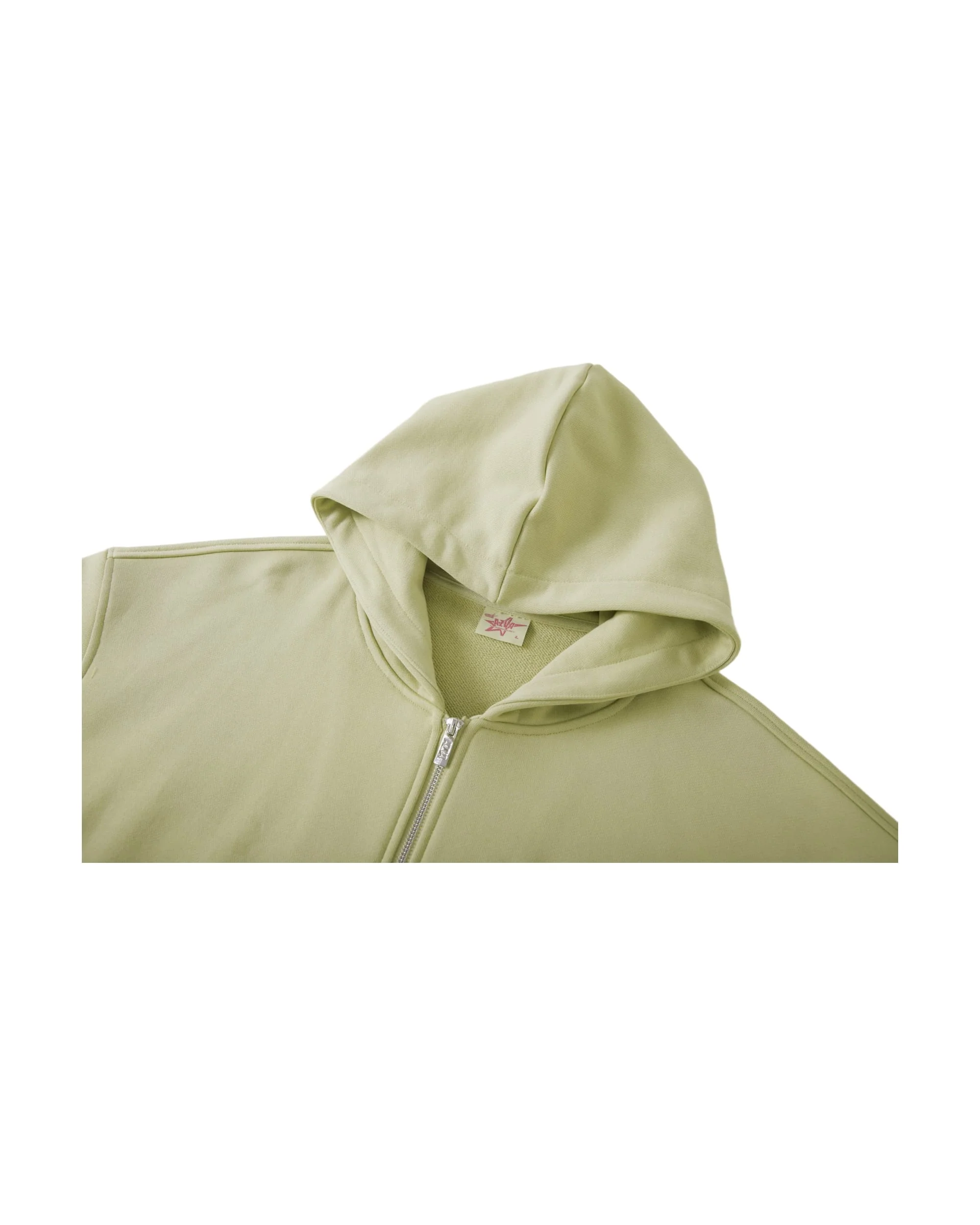 CRYSTAL CACTUS ZIP HOODIE - SAGE - Image 6