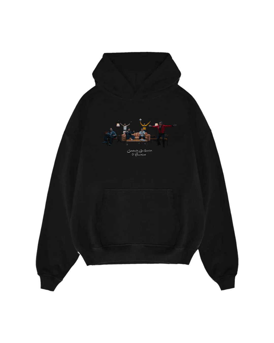 Cuando La Cosa Nuestra es Playstation Hoodie - Black