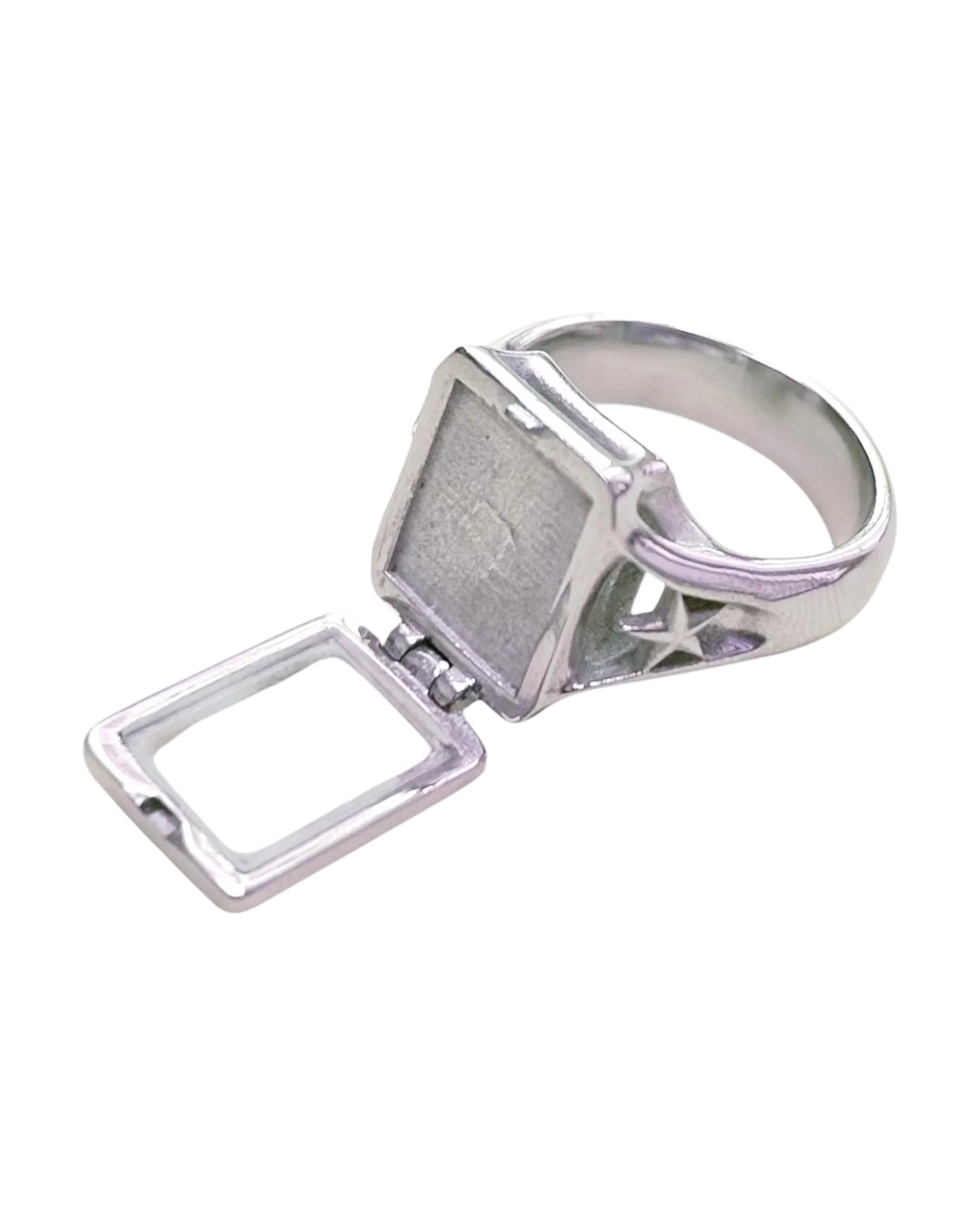 custom photo locket ring - Image 3