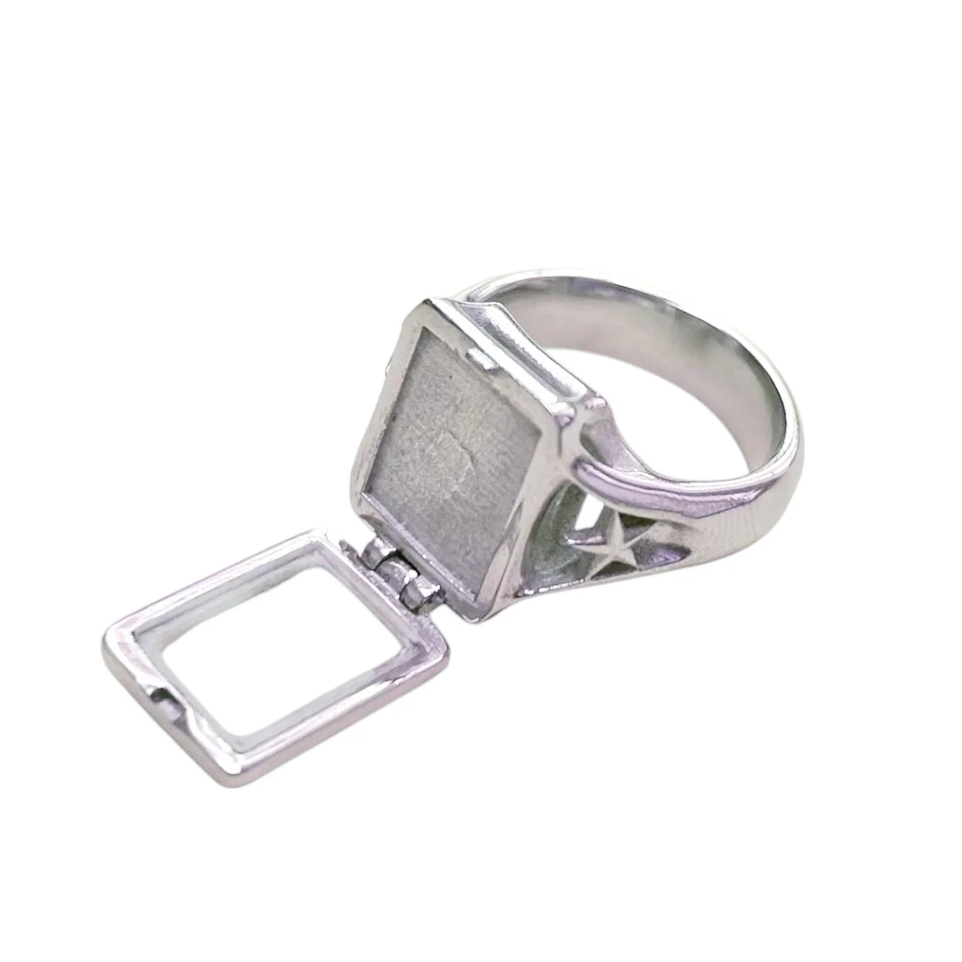 custom photo locket ring - Image 6