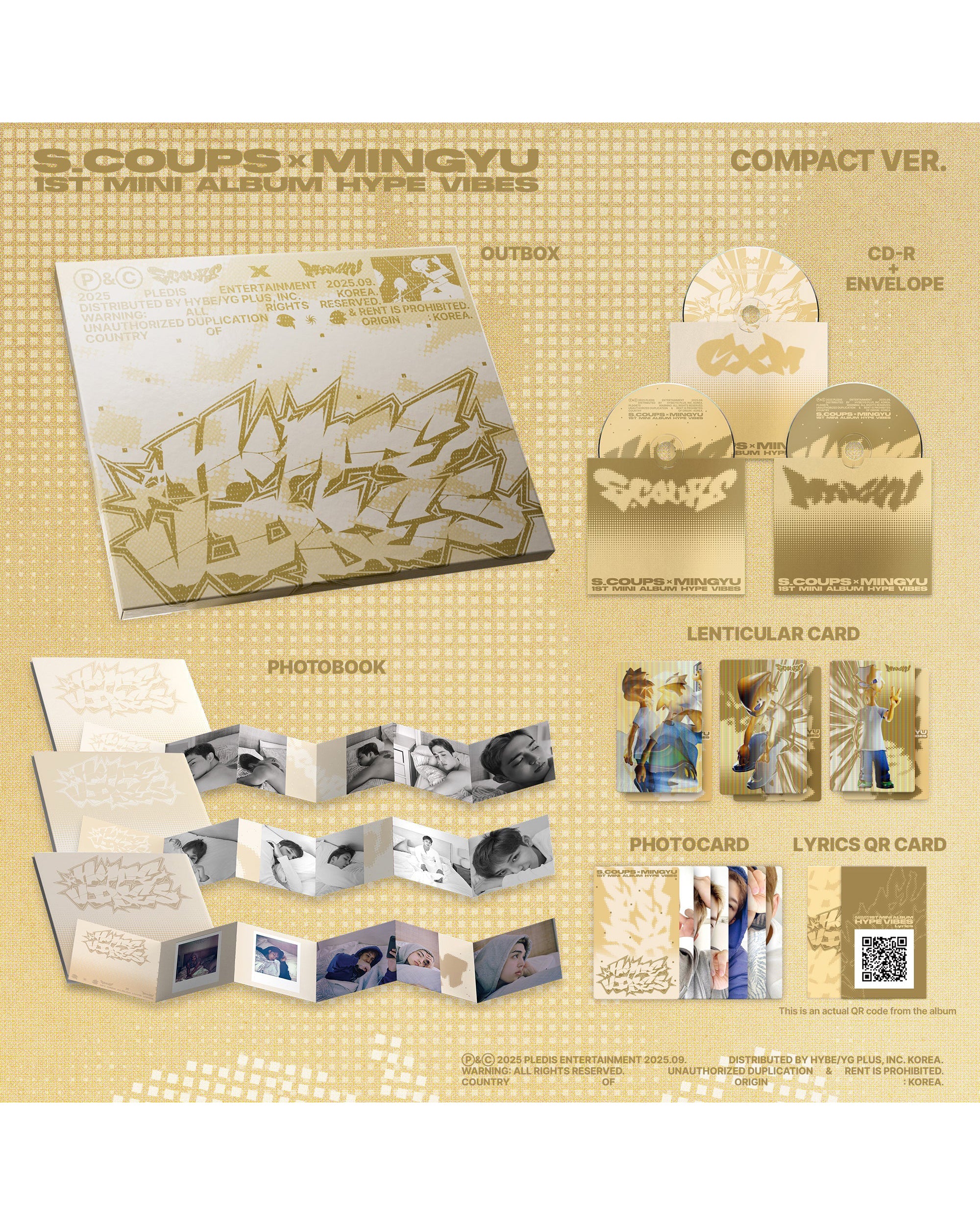CxM 1st Mini Album ‘HYPE VIBES’ COMPACT Ver. - Image 2