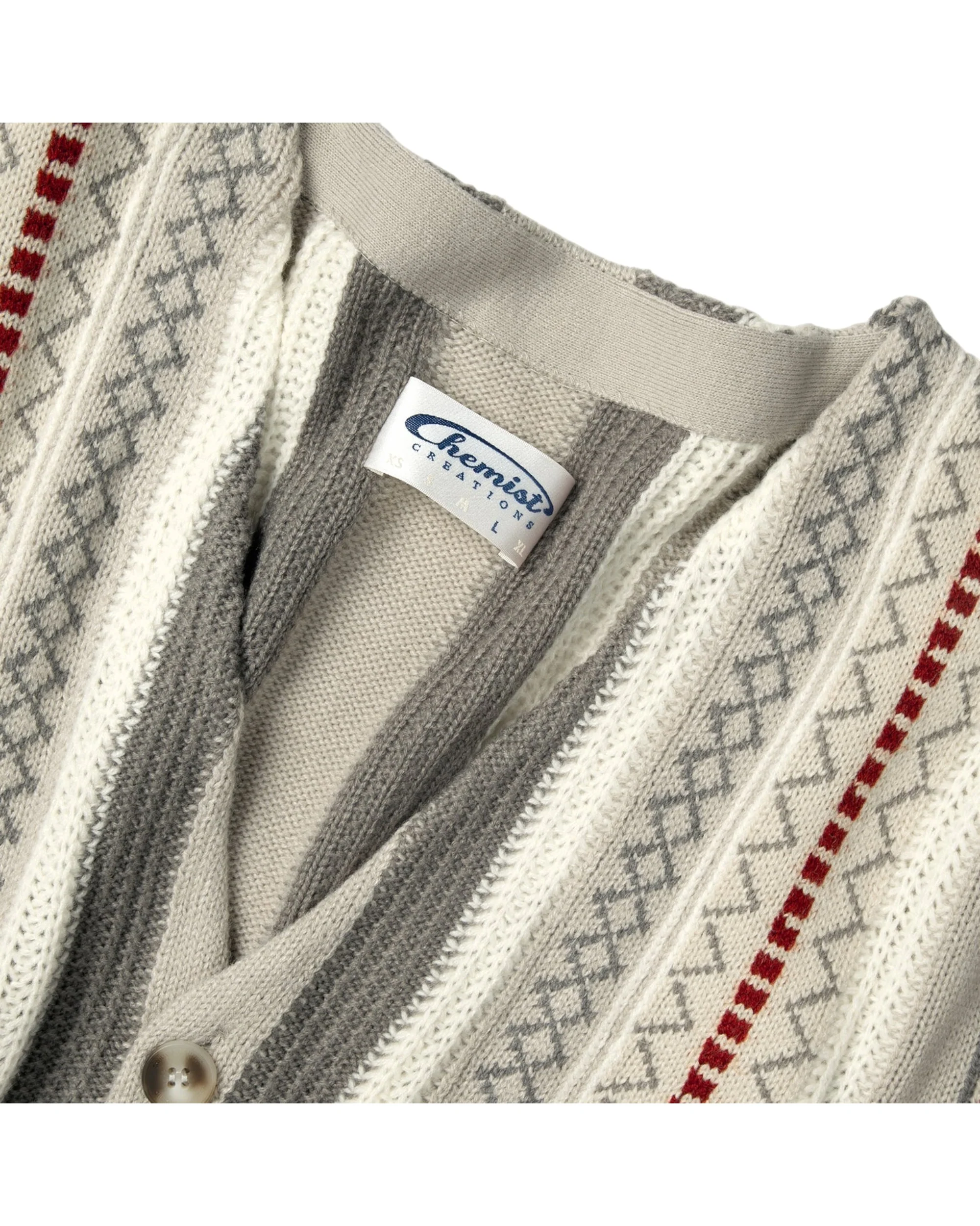Dad's Striped Knit Cardigan - Image 7