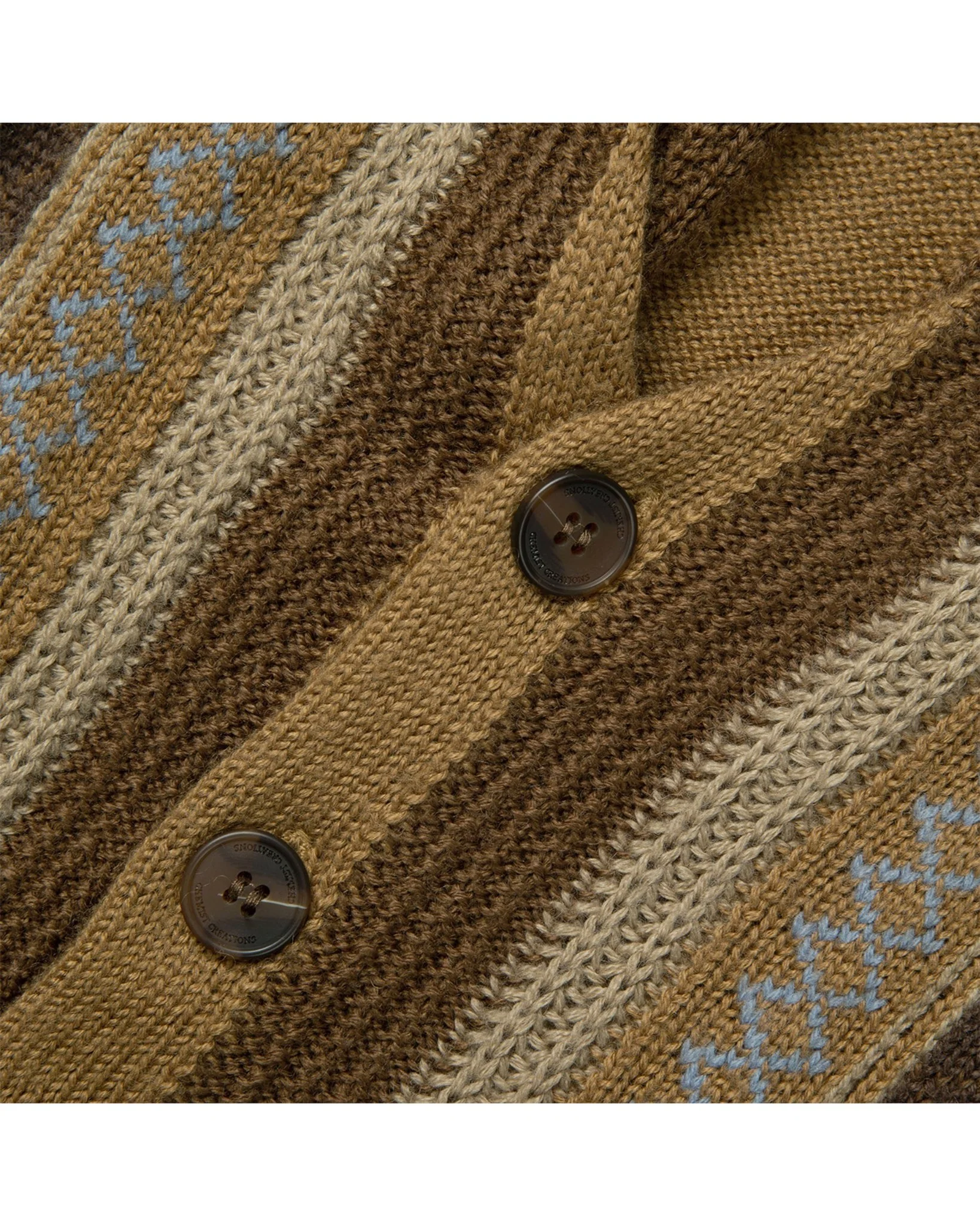 Dad's Striped Knit Cardigan - Image 8