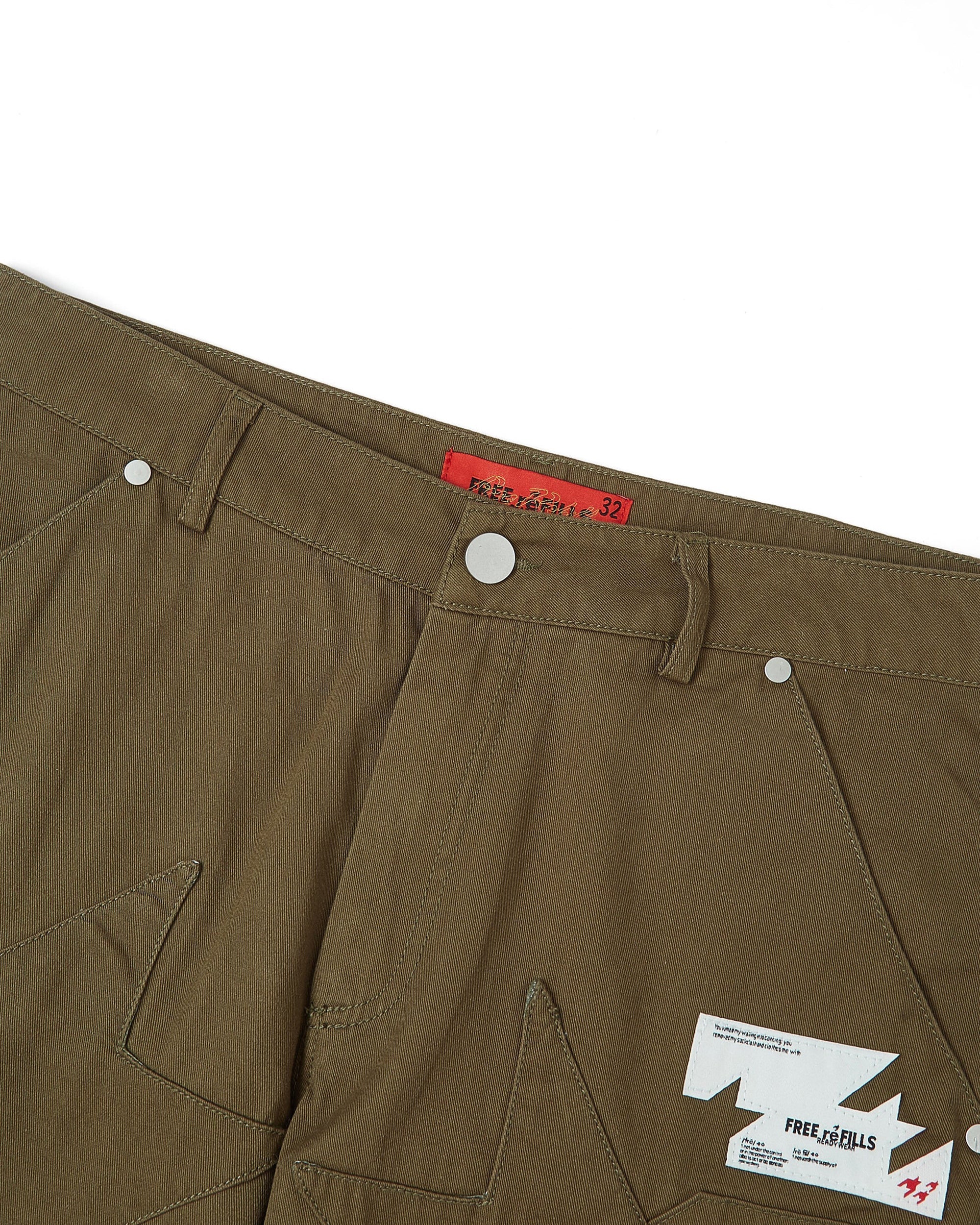 Daily Cargo Pants - Olive - Image 3