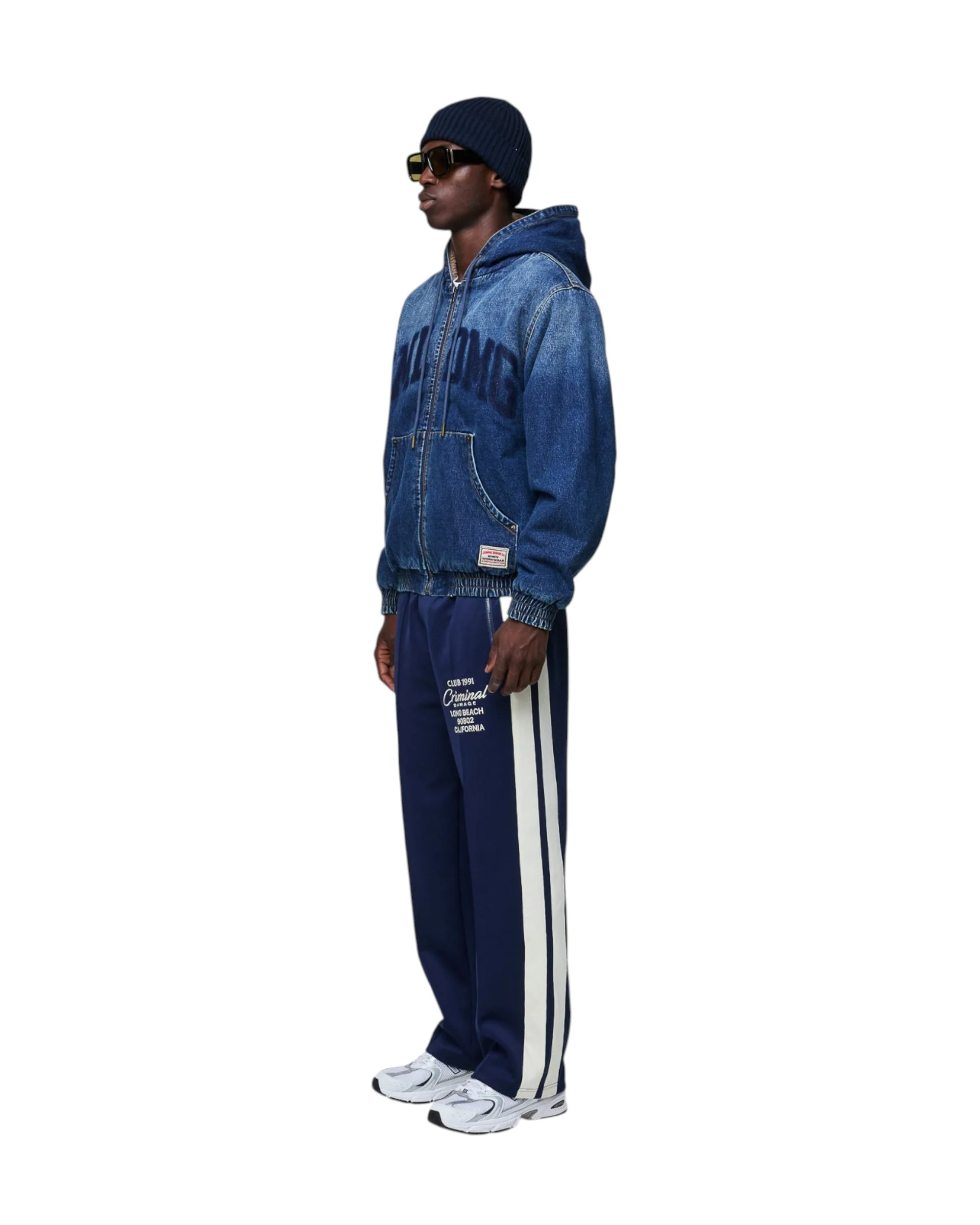 DAVIES DENIM SHERPA HOODED JACKET - Image 7