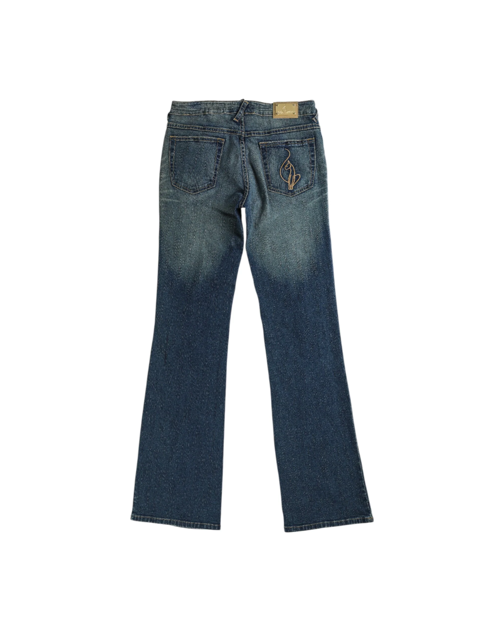 Deadstock Baby Phat Classic Straight Leg Denim Pants - W28, W29, W30, W31 - Image 2