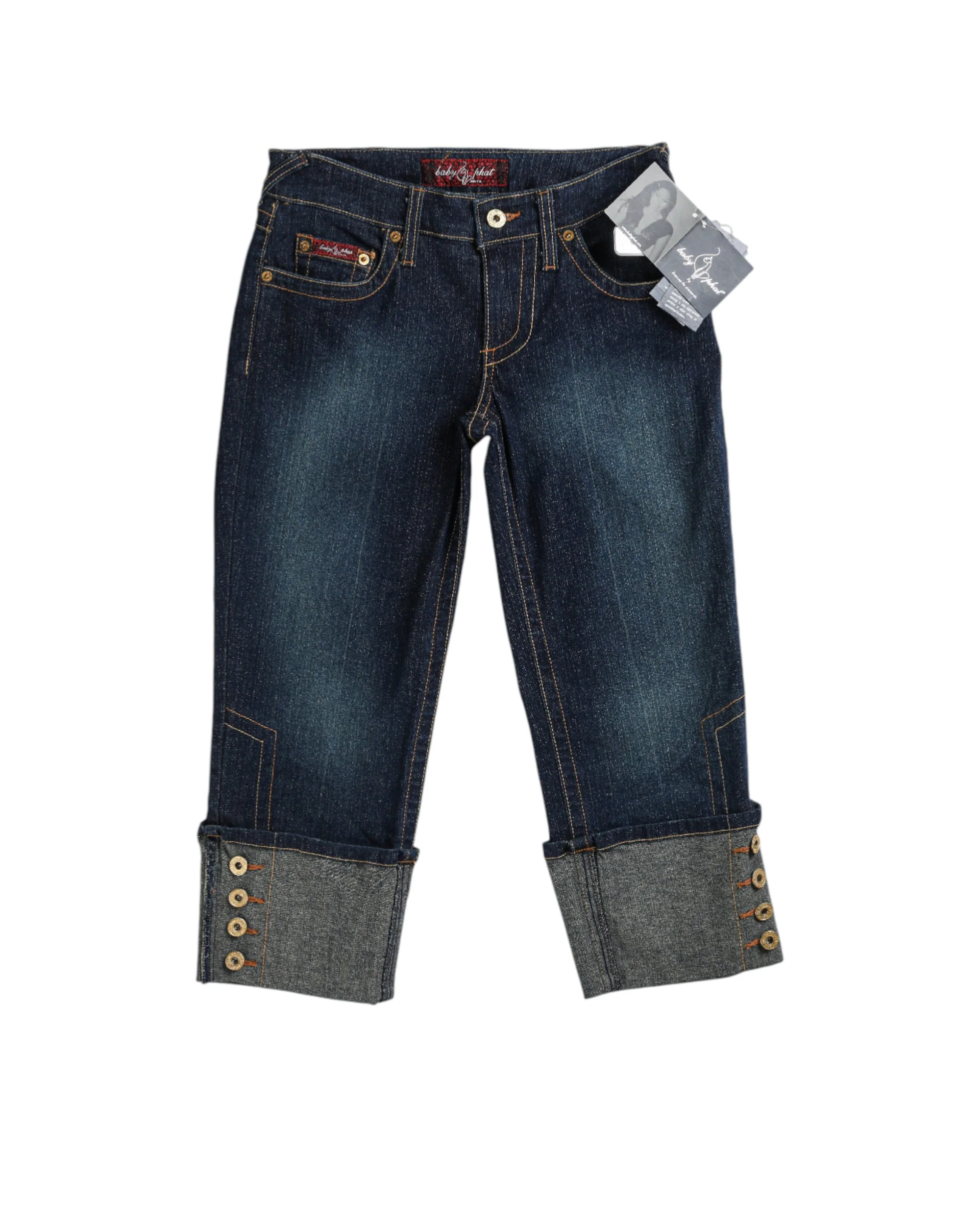 Deadstock Baby Phat "Sexy Siren" Denim Capris - W26, W28, W29