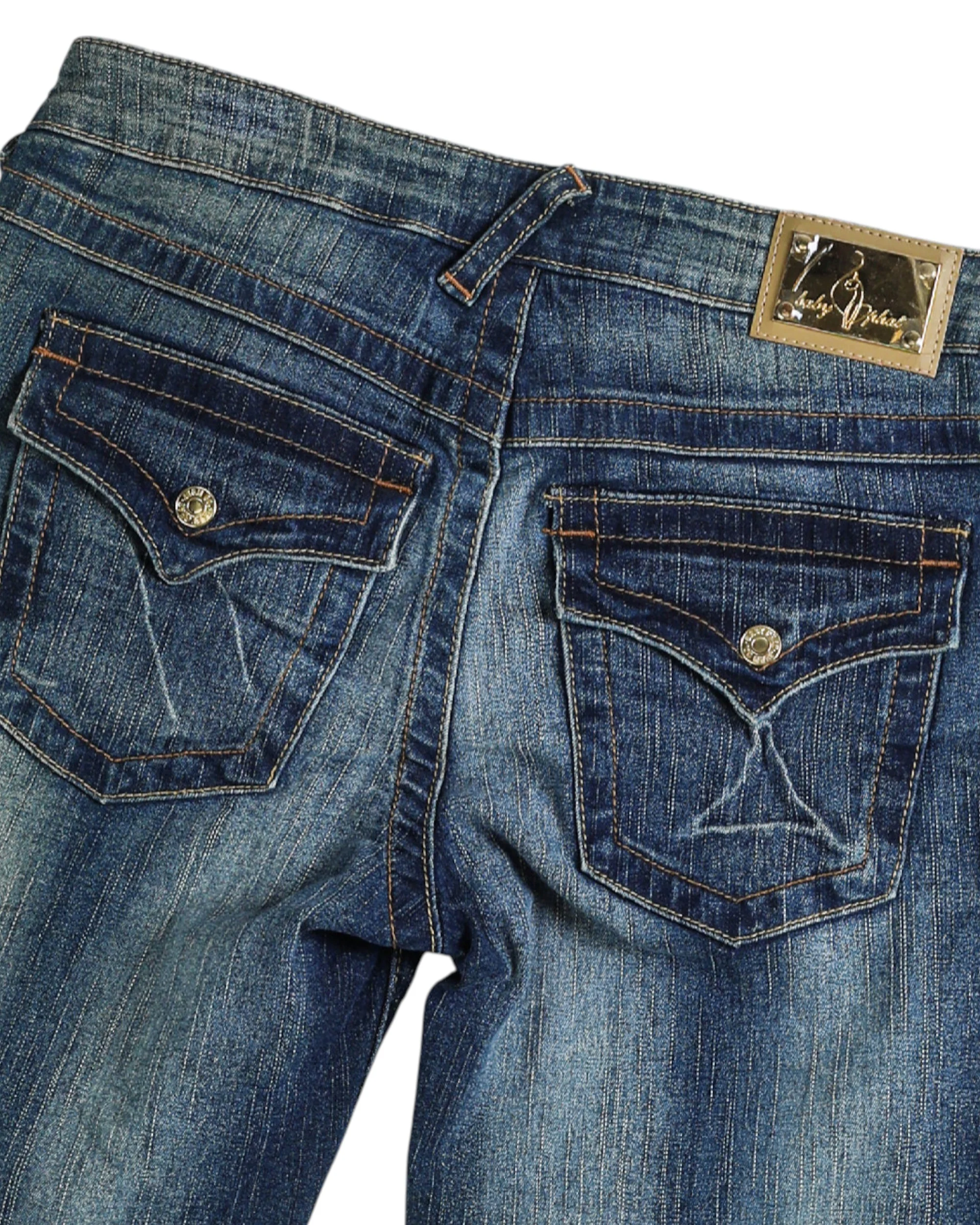 Deadstock Baby Phat "Sexy Siren" Denim Capris - W30, W31 - Image 4