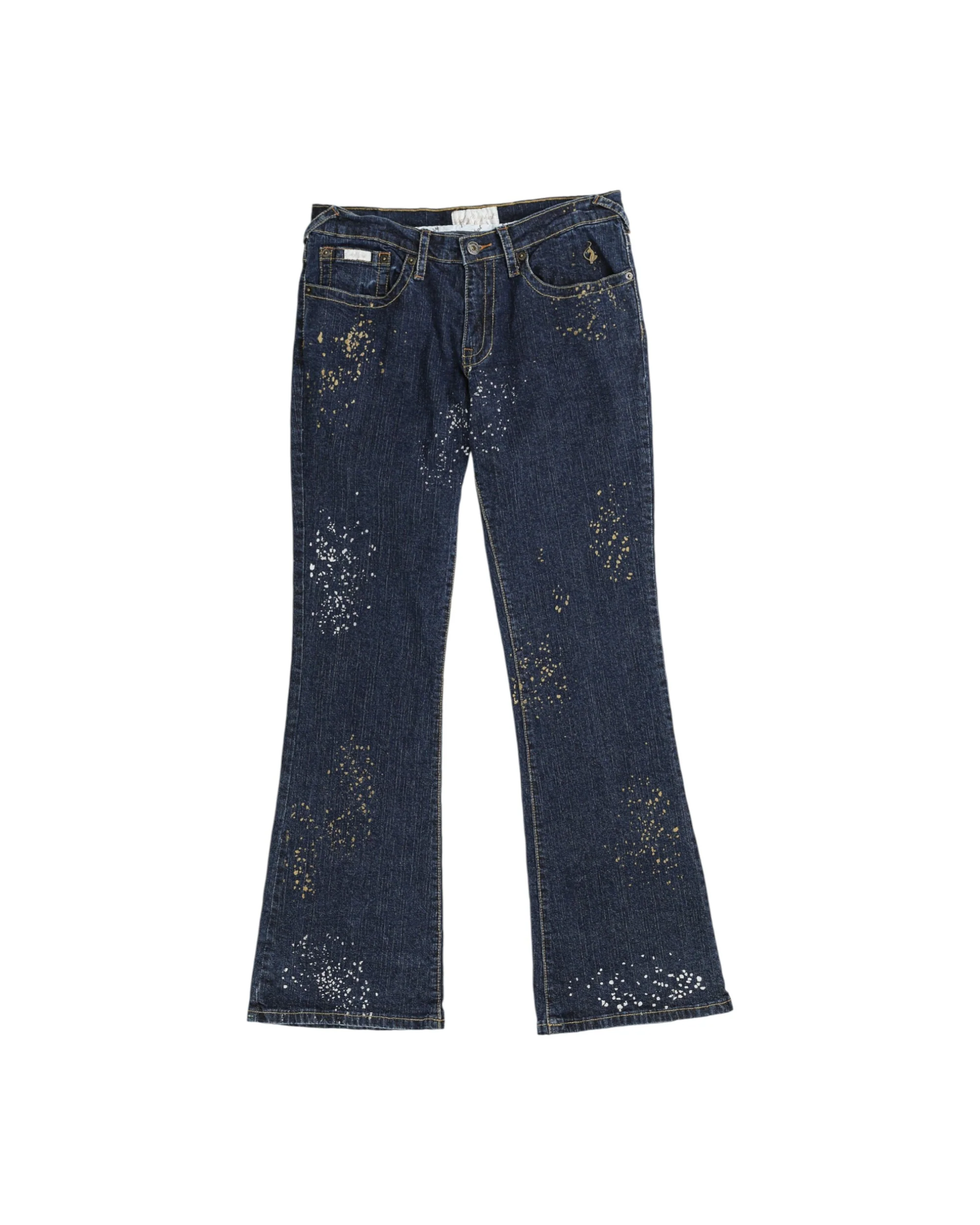 Deadstock Baby Phat Splatter Denim Pants