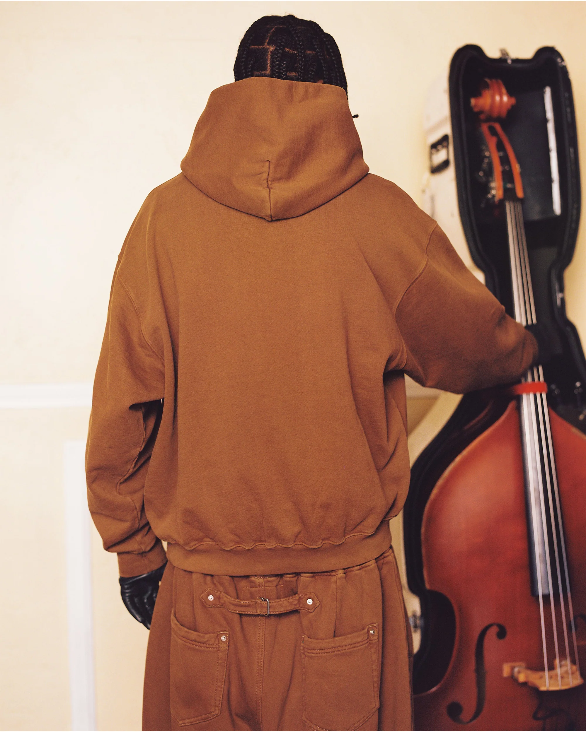 Deep Taupe Staple Hoodie - Image 5