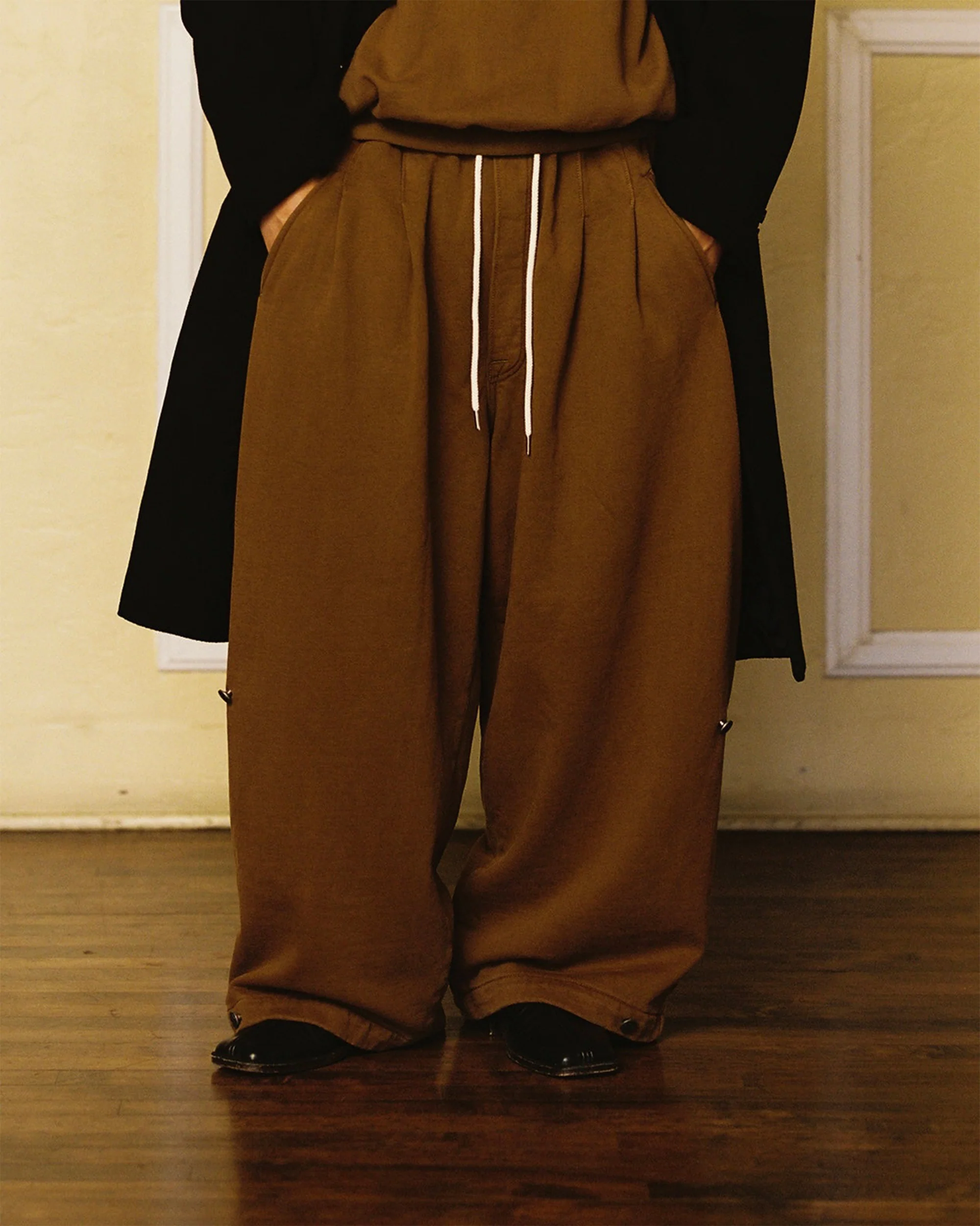 Deep Taupe Triptych Sweat Pant - Image 7