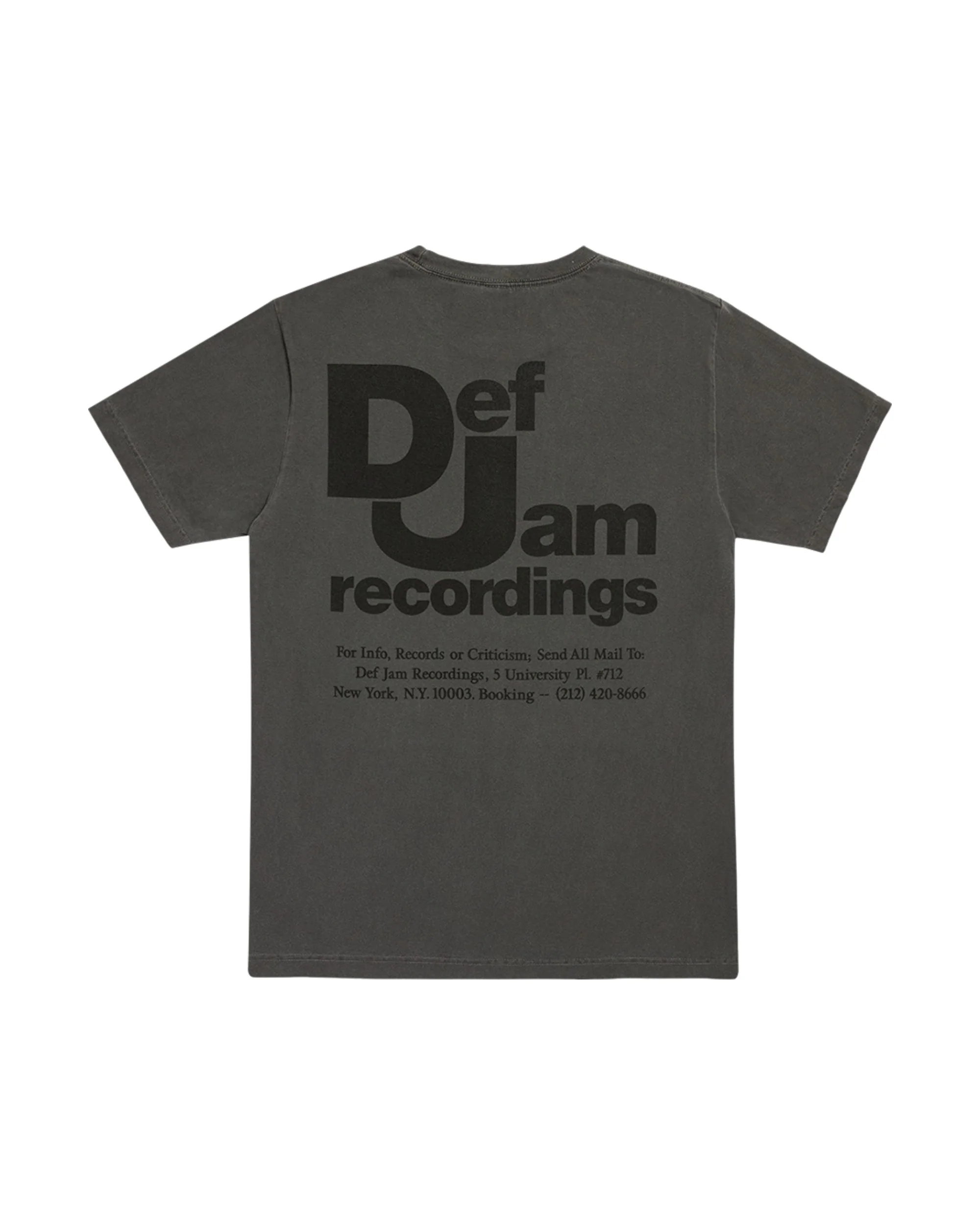 Def Jam Tee - Charcoal - Image 2