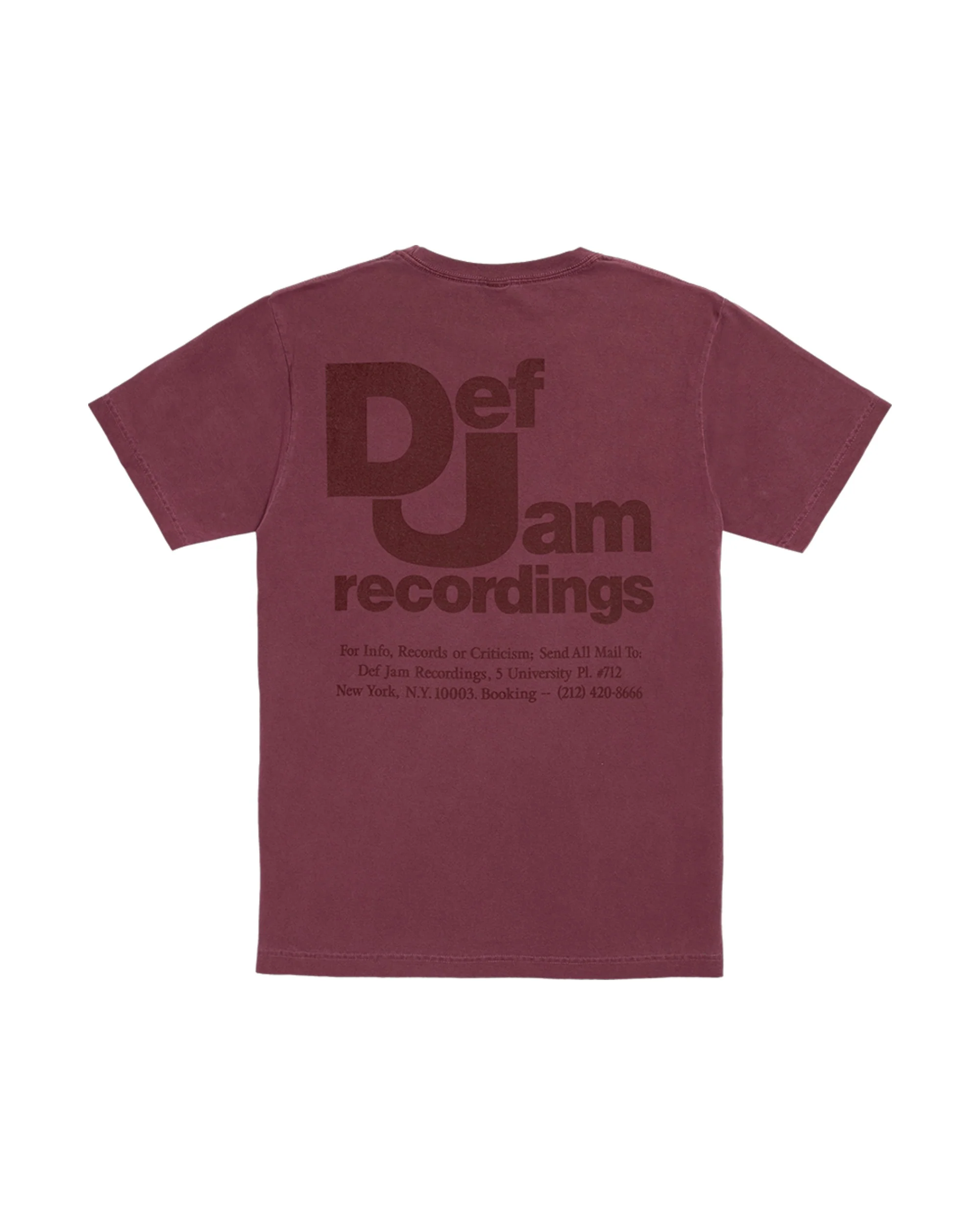 Def Jam Tee - Maroon - Image 2