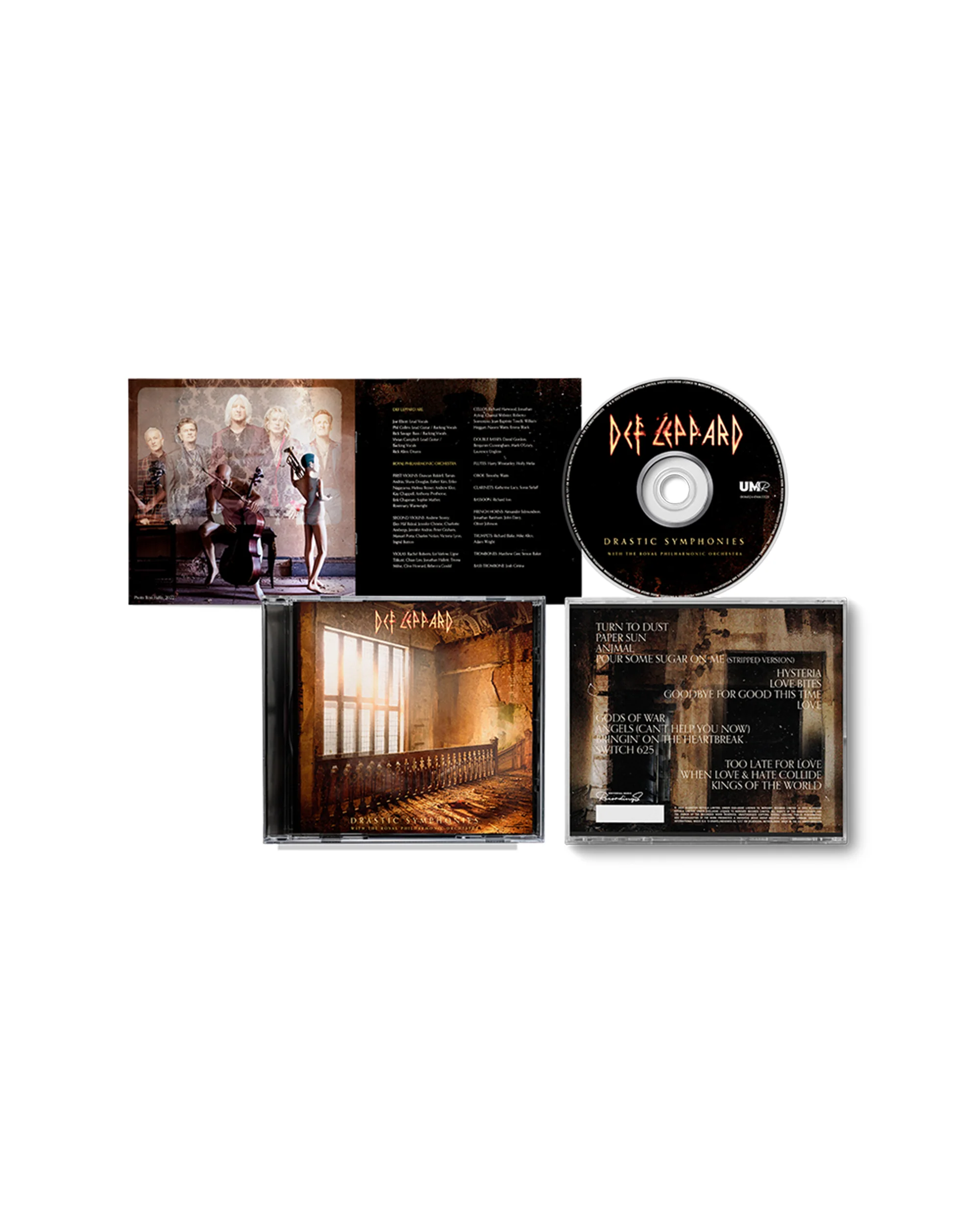 Def Leppard with The Royal Philharmonic Orchestra - Drastic Symphonies CD