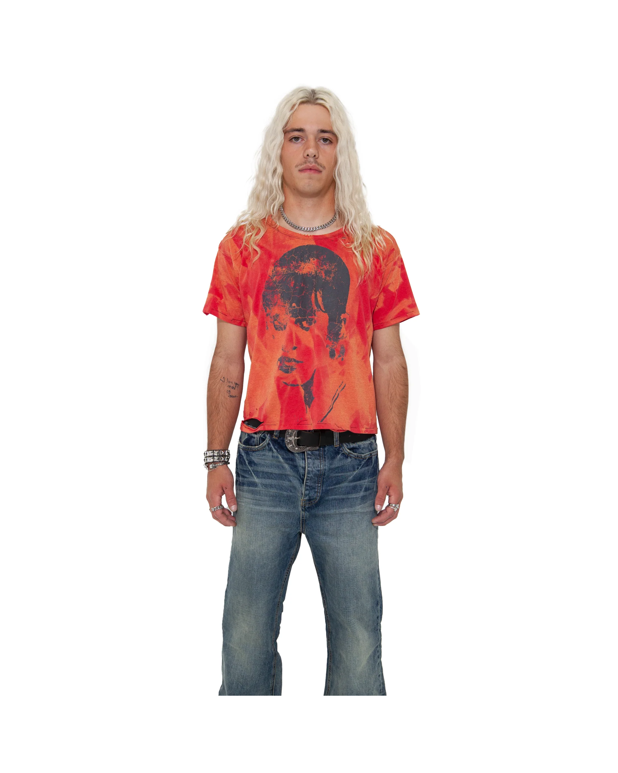 Delilah - Aged Red Tee - Image 3