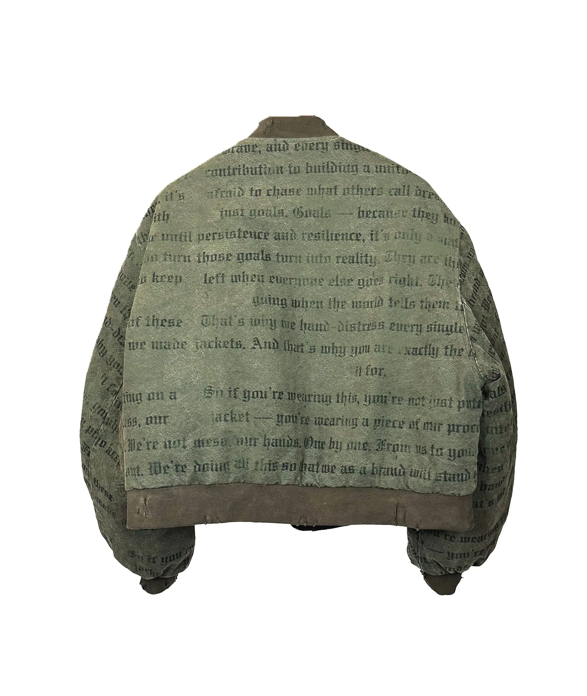 DEMIGOD - HEAVY COTTON BOMBER JACKET - UNISEX - Image 12