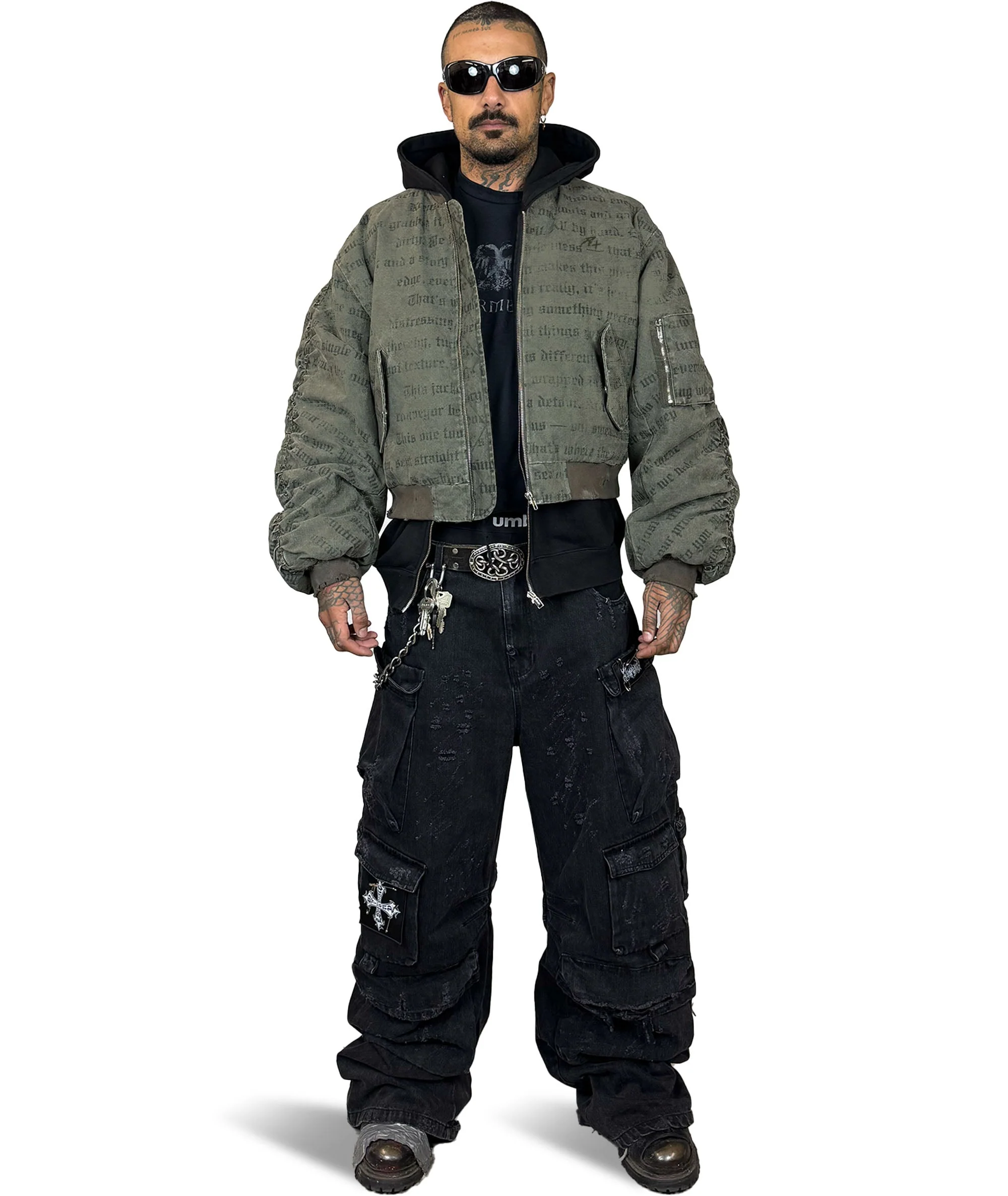 DEMIGOD - HEAVY COTTON BOMBER JACKET - UNISEX - Image 13