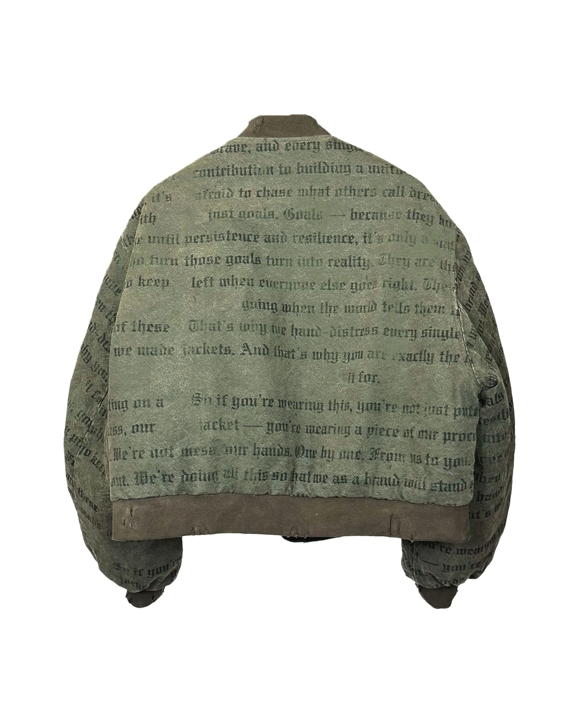 DEMIGOD - HEAVY COTTON BOMBER JACKET - UNISEX - Image 2