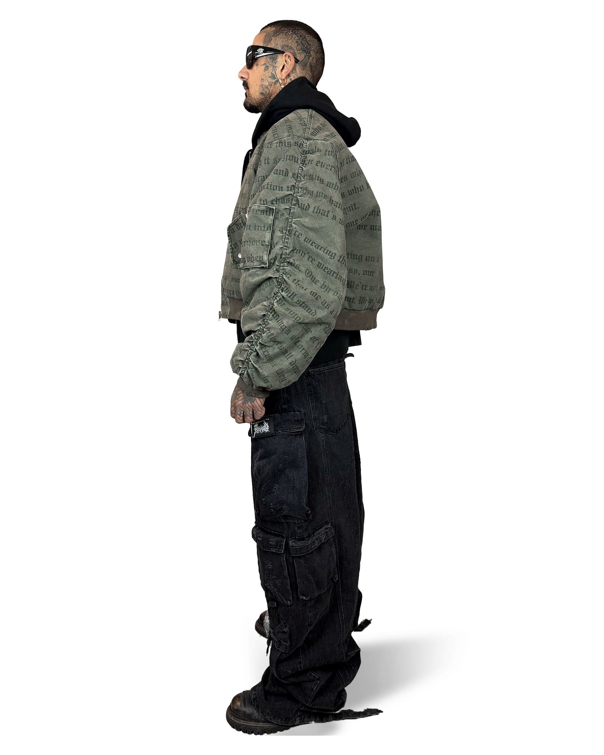 DEMIGOD - HEAVY COTTON BOMBER JACKET - UNISEX - Image 5