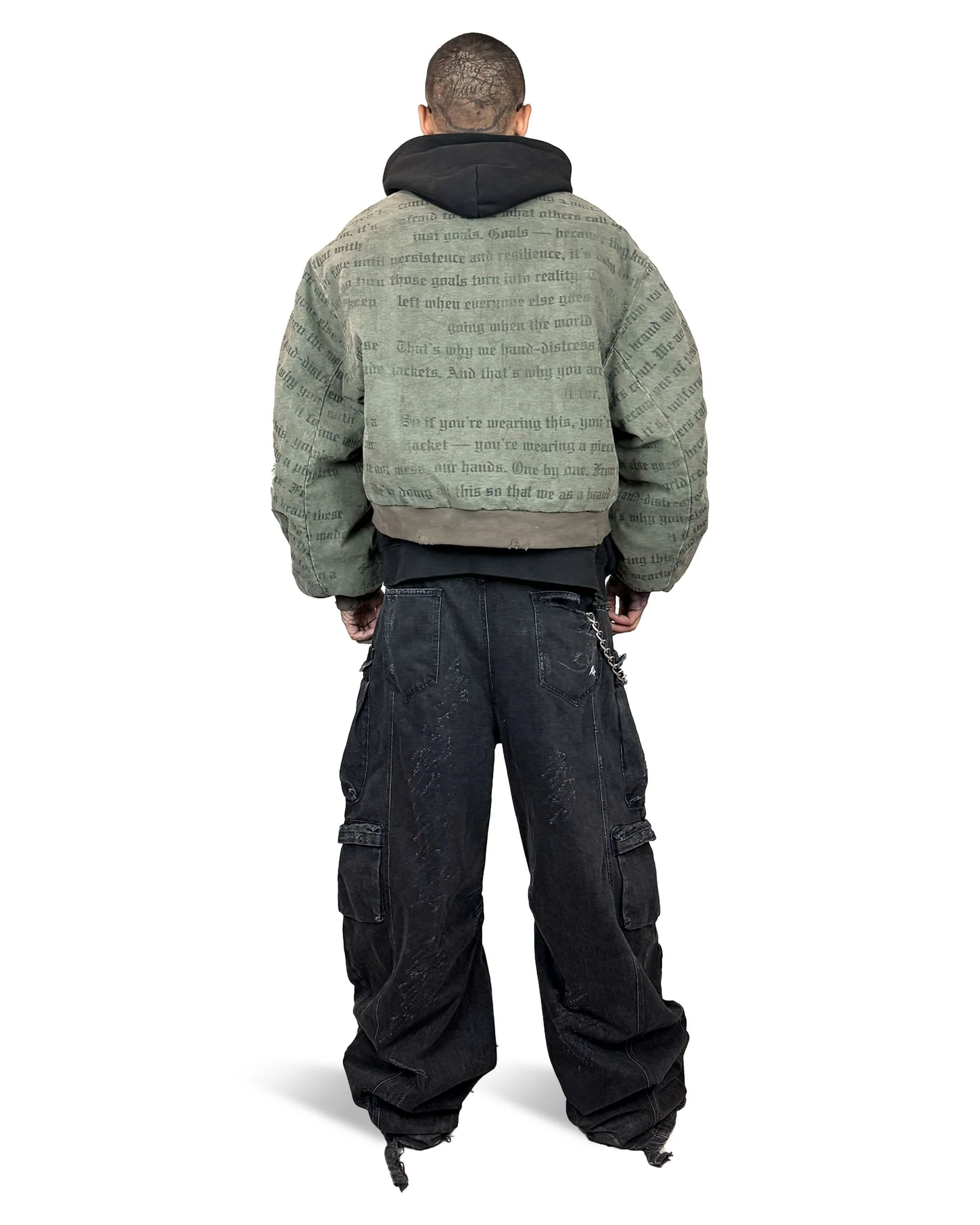 DEMIGOD - HEAVY COTTON BOMBER JACKET - UNISEX - Image 6