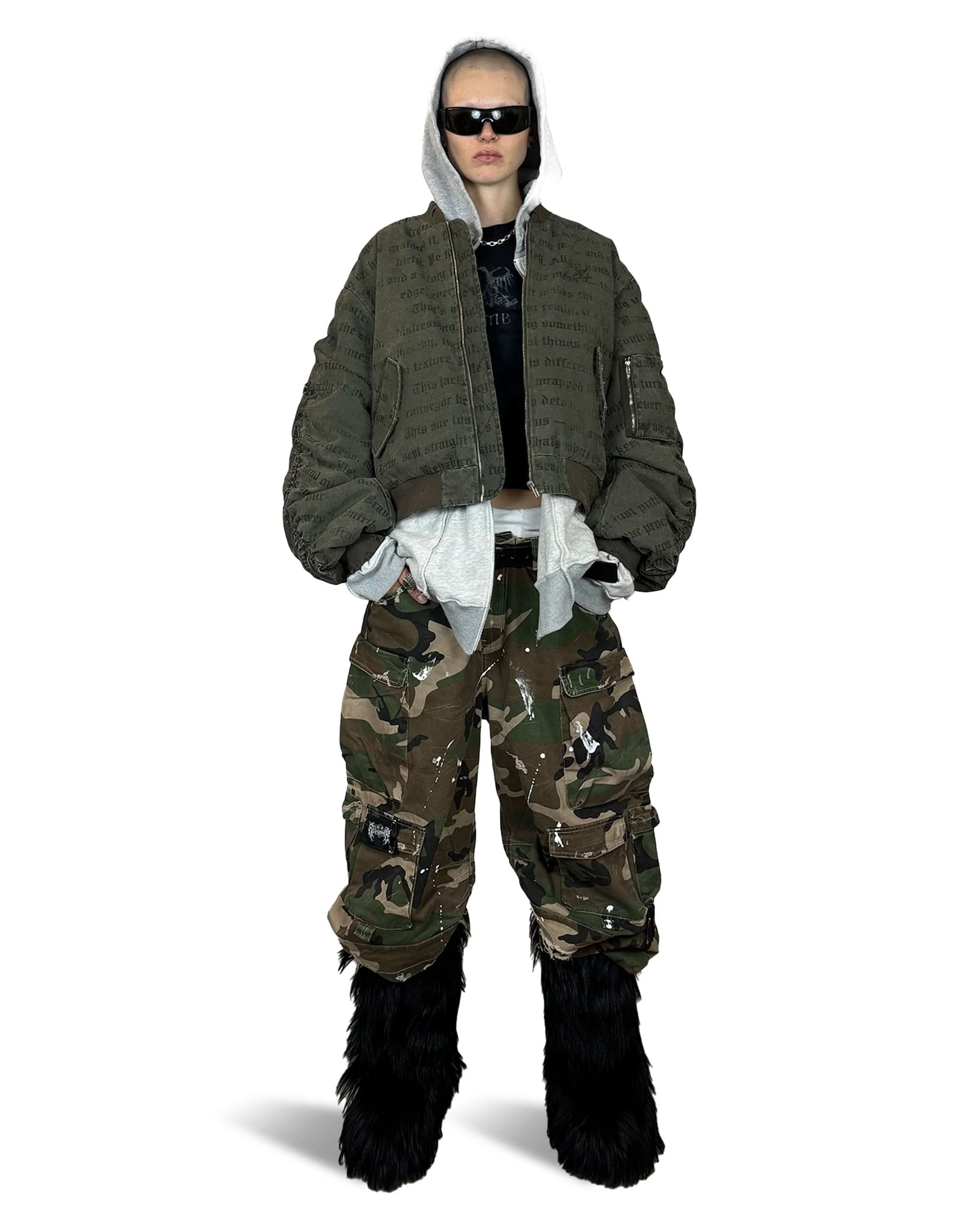DEMIGOD - HEAVY COTTON BOMBER JACKET - UNISEX - Image 7