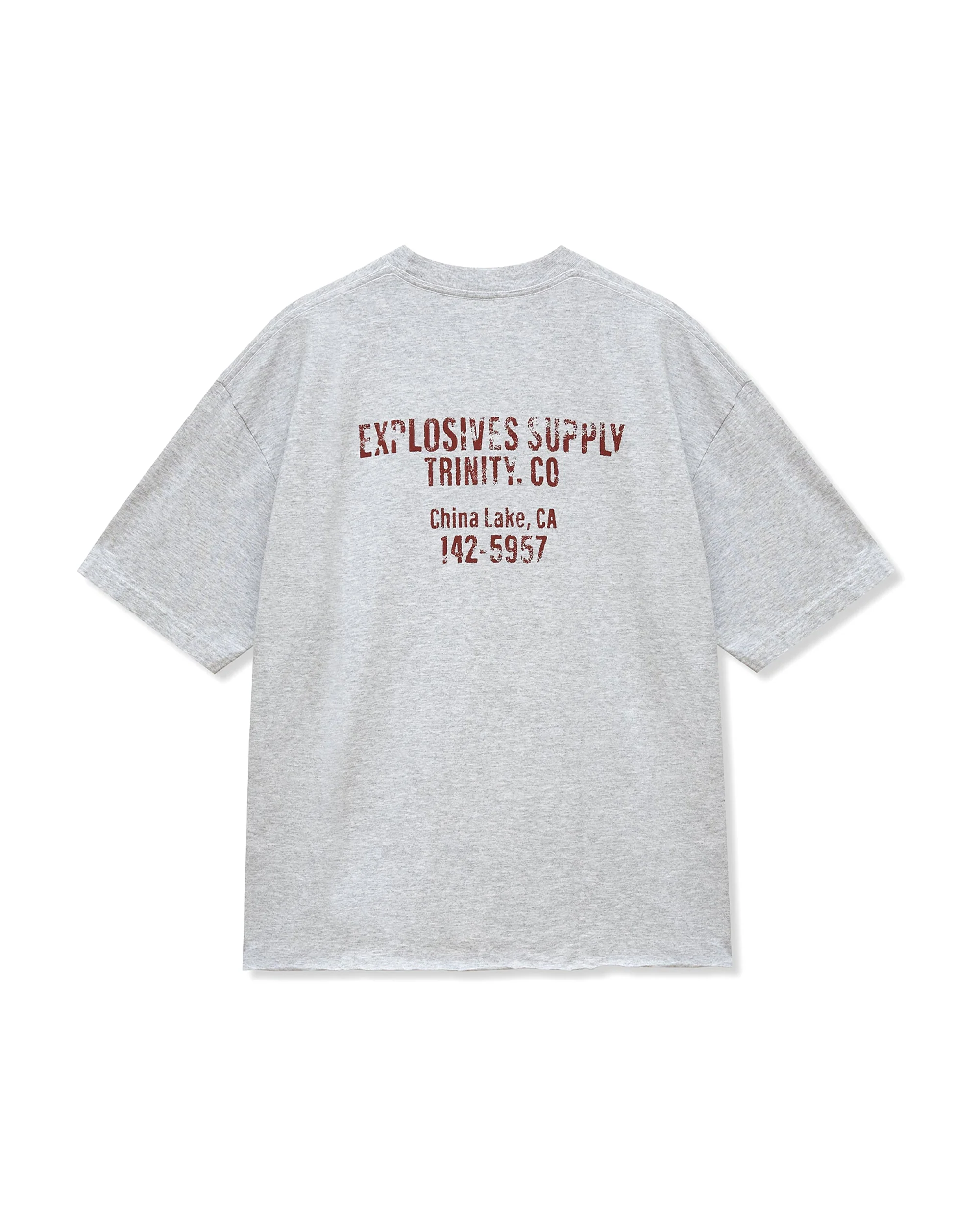 Demo Tee - Heather Grey - Image 4